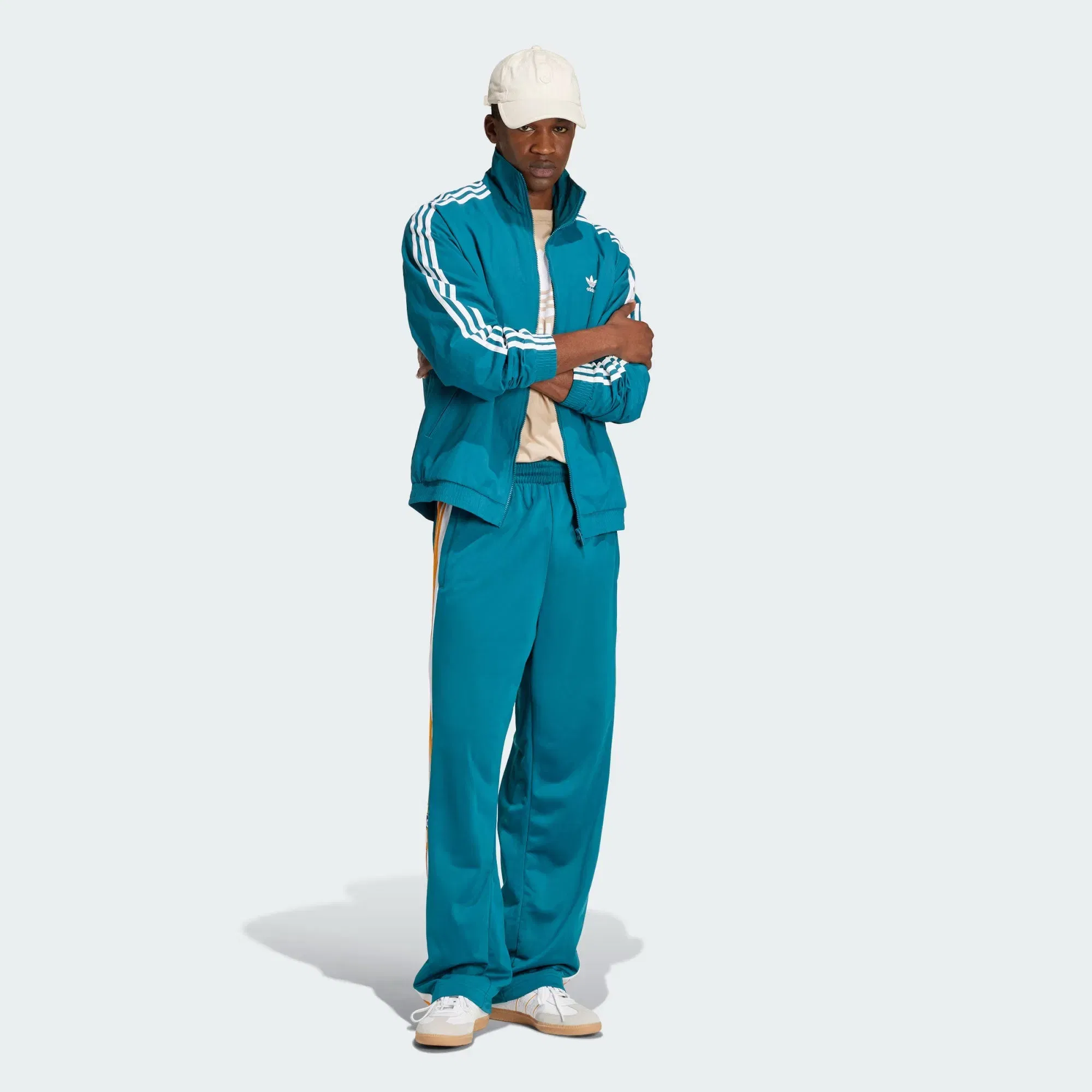 ADIDAS ORIGINALS ADIBREAK PANTS { LEGACY TEAL