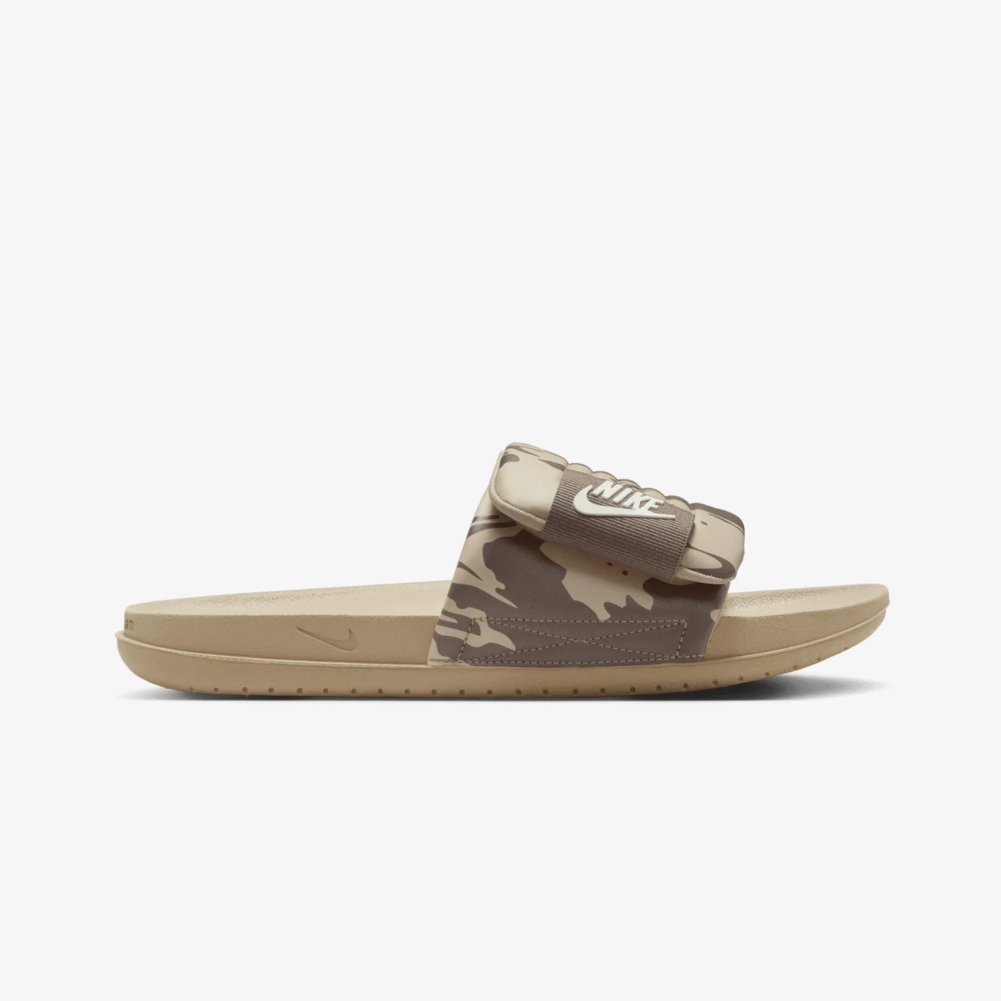 NIKE OFFCOURT ADJUST { LIMESTONE/SEA GLASS-OLIVE GREY