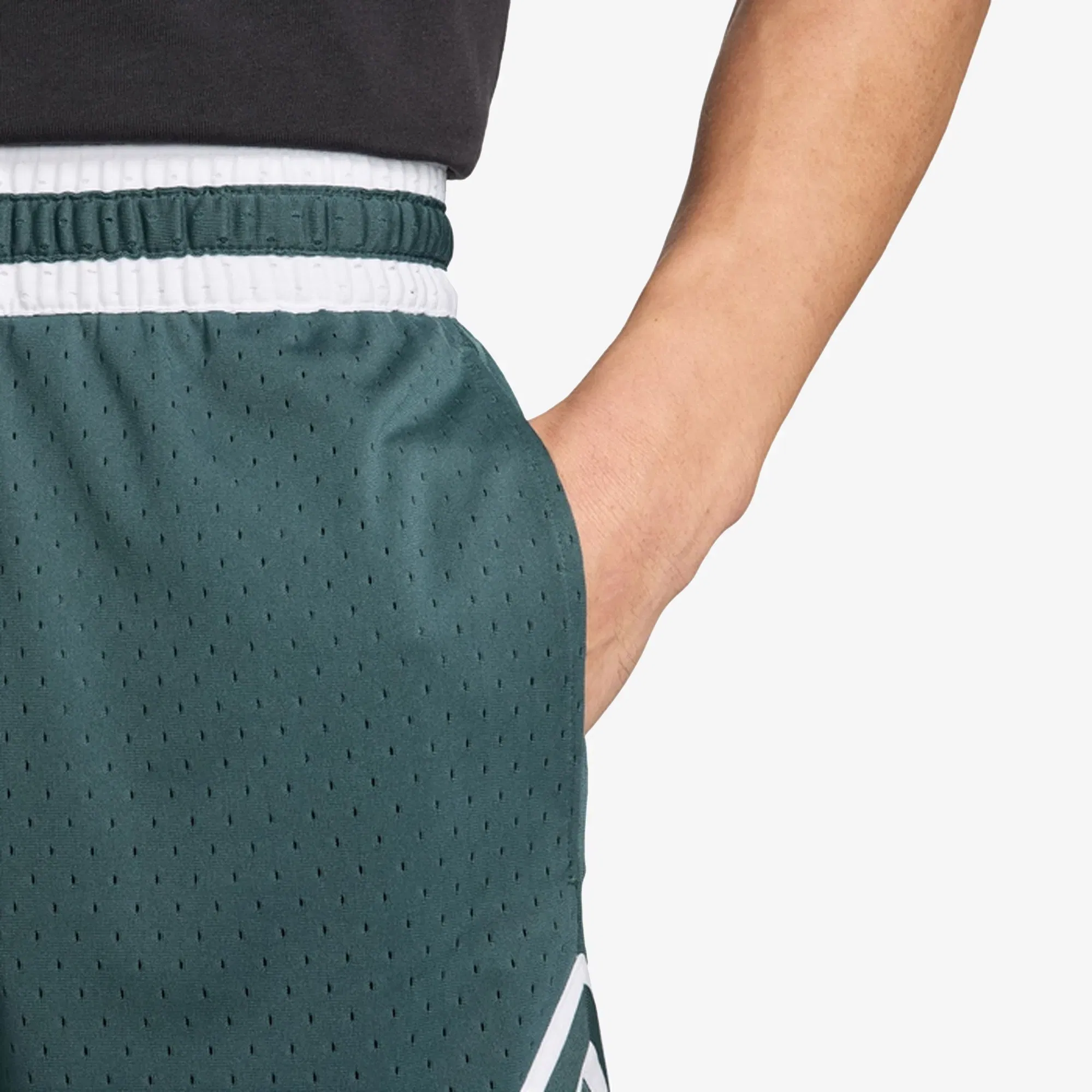 JORDAN DRI-FIT SPORT DIAMOND SHORTS { OXIDIZED GREEN/WHITE/WHITE