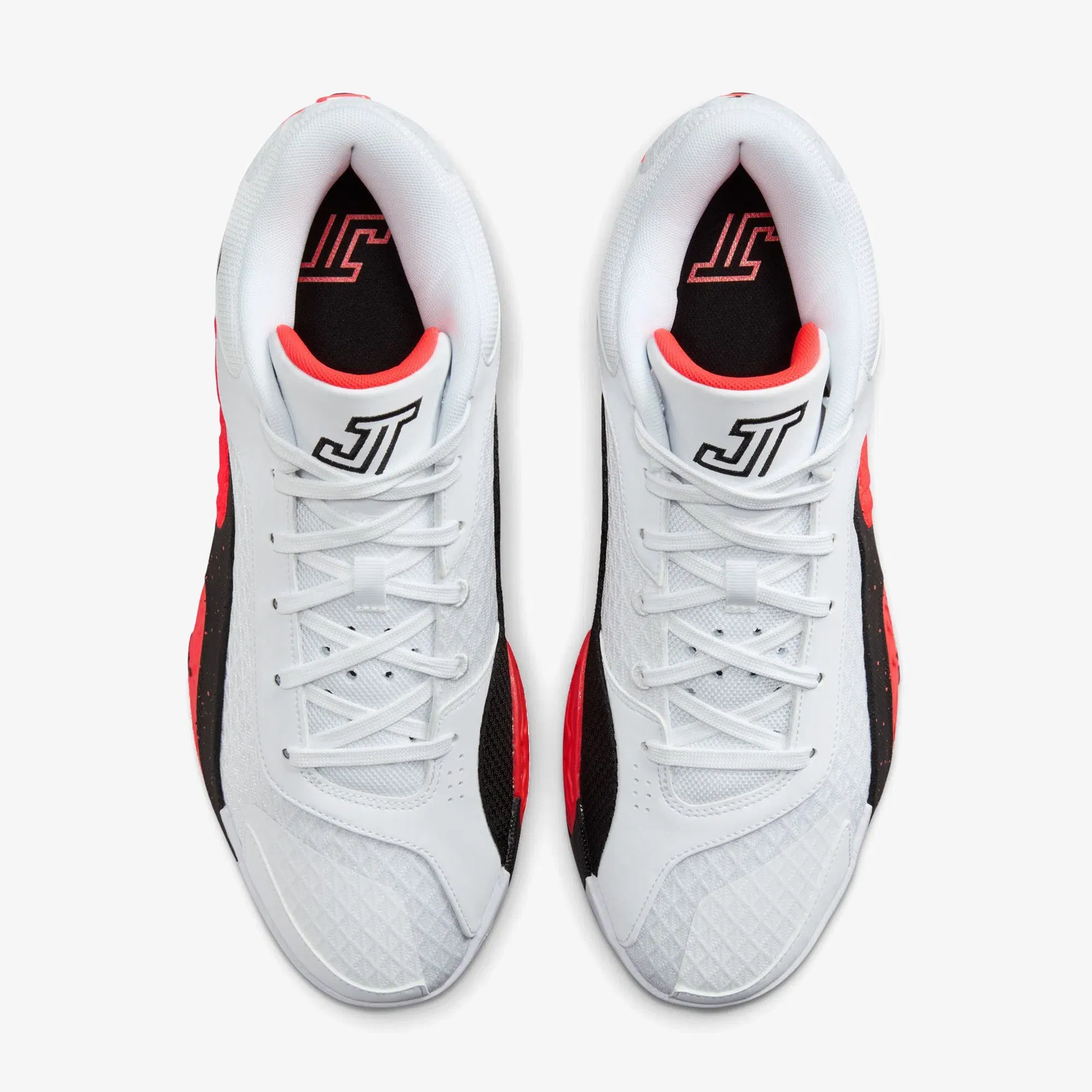 JORDAN JASON TATUM 2PF { WHITE/BLACK-BRIGHT CRIMSON