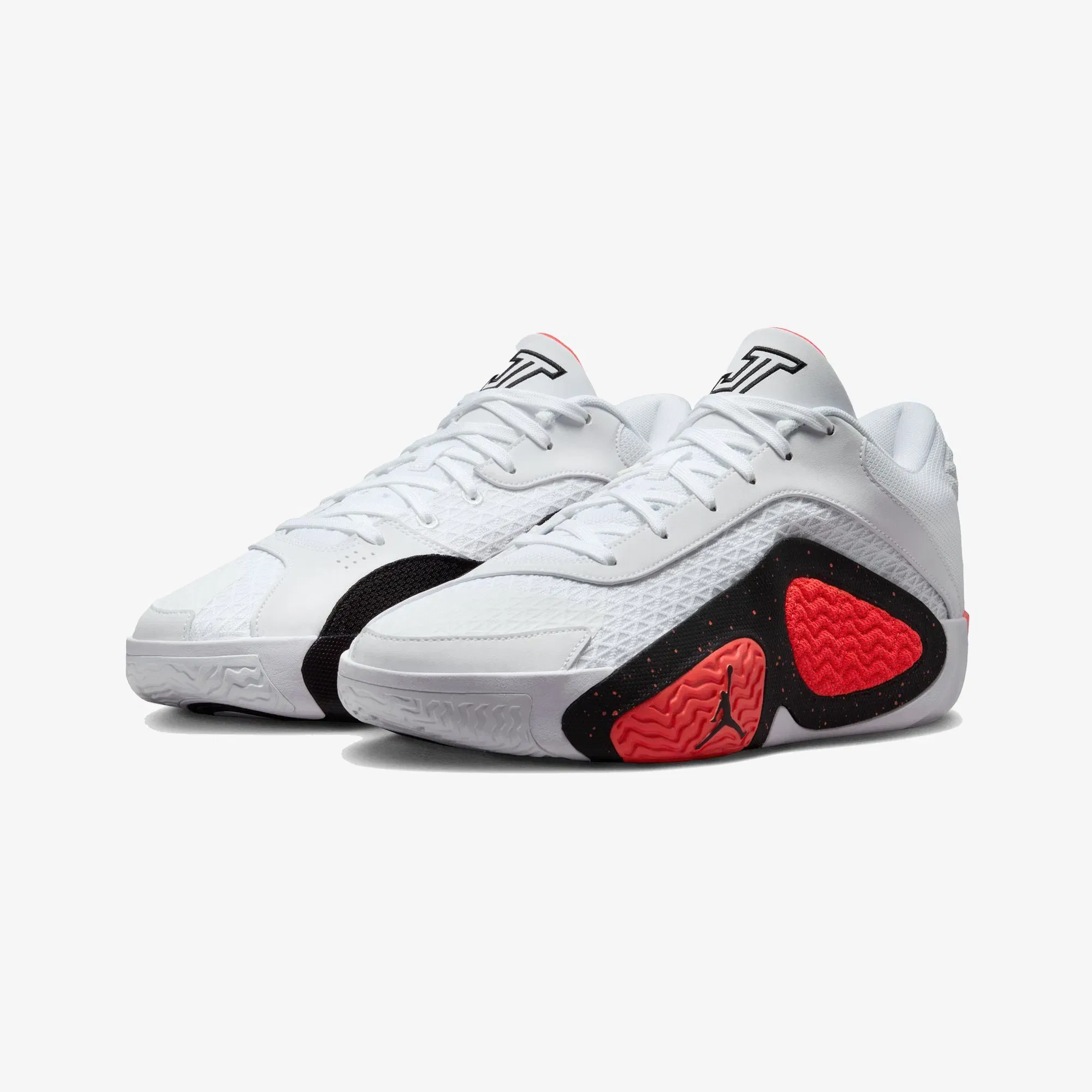 JORDAN JASON TATUM 2PF { WHITE/BLACK-BRIGHT CRIMSON