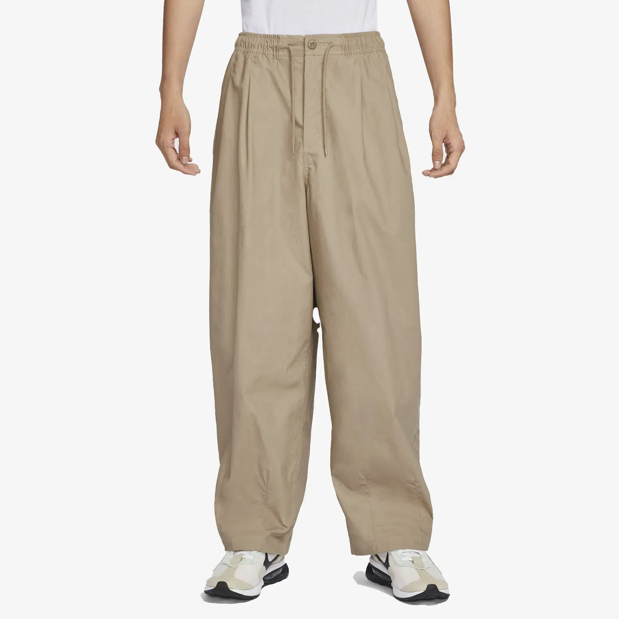 NIKE CLUB BALLOON PANTS { KHAKI/KHAKI