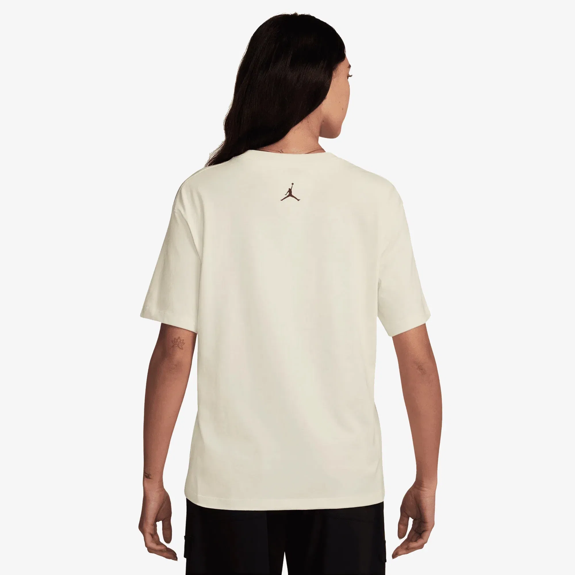 JORDAN GIRLFRIEND T-SHIRT { SAIL/BLACK