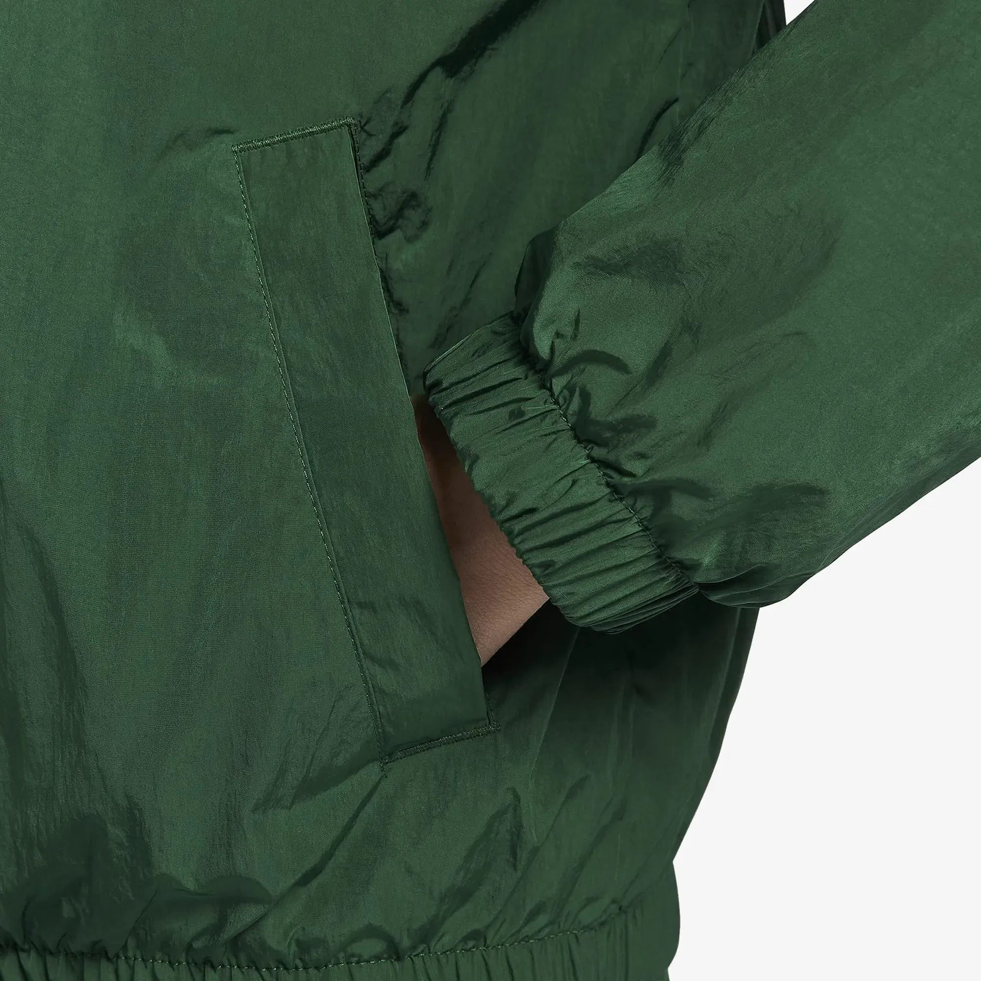NIKE WINDRUNNER LOOSE UV WOVEN FULL-ZIP JACKET { GORGE GREEN/SAIL