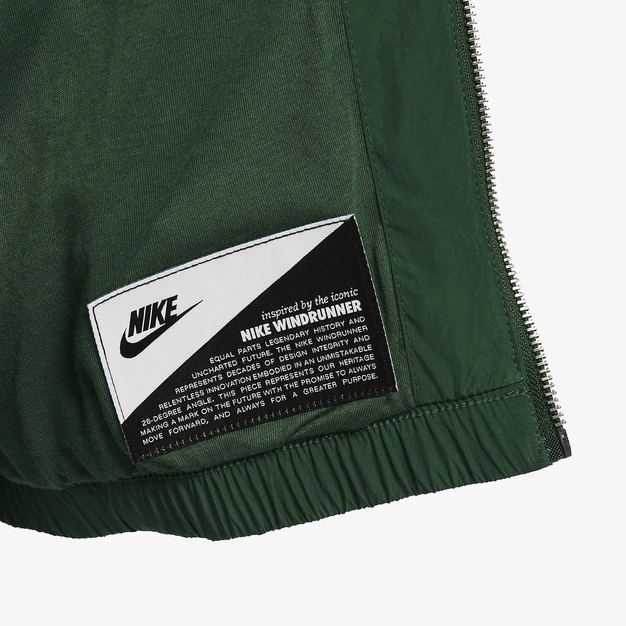NIKE WINDRUNNER LOOSE UV WOVEN FULL-ZIP JACKET { GORGE GREEN/SAIL