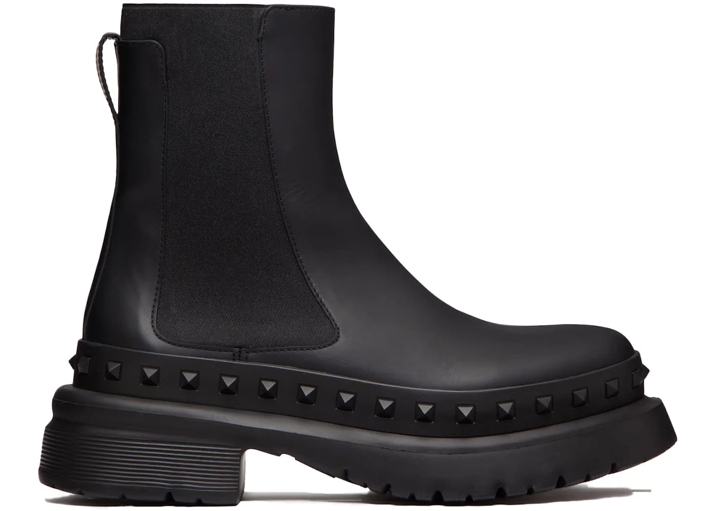 Valentino Rockstud M-Way Ankle Boot Black