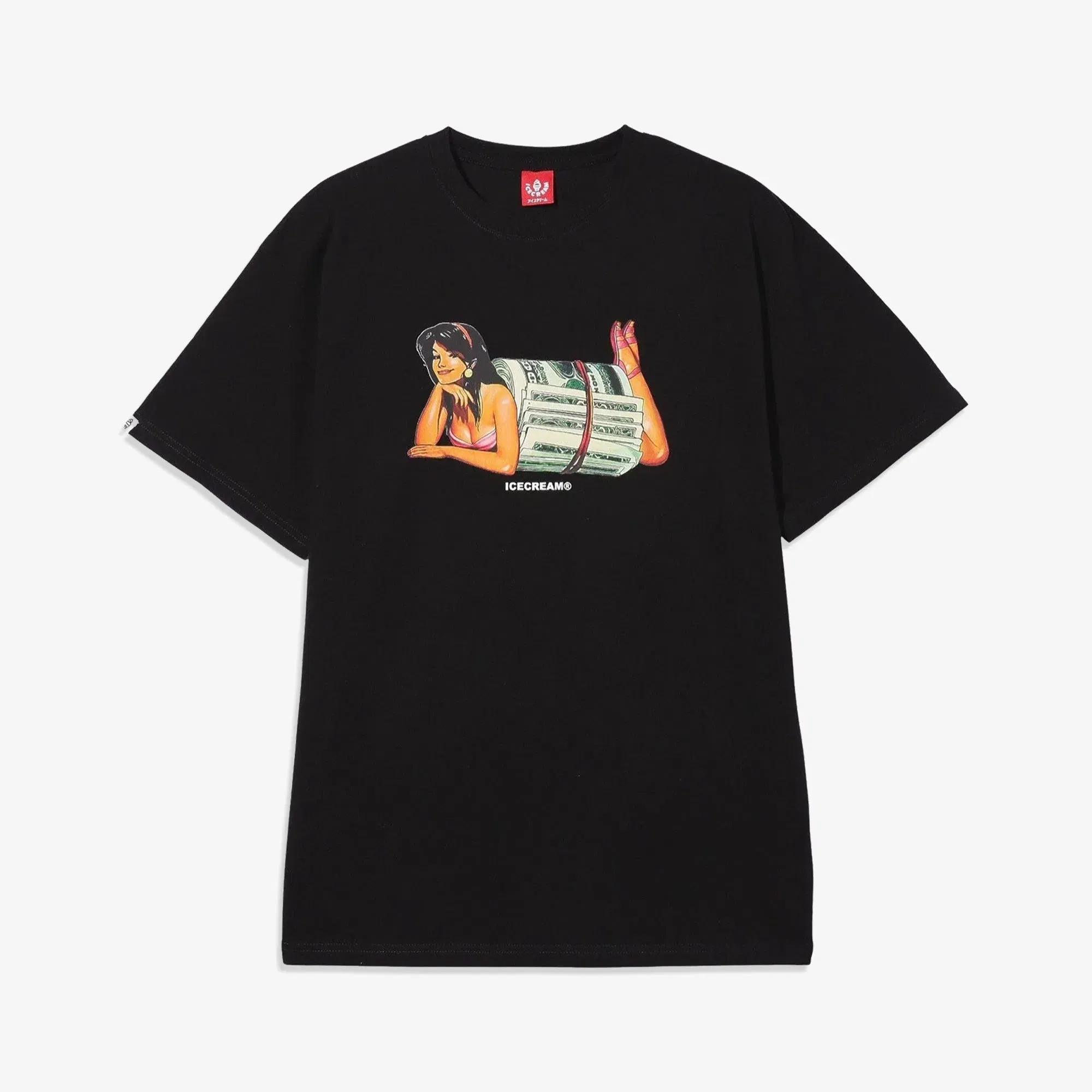 Icecream PLEASANTVILLE S/S T-Shirt { BLACK