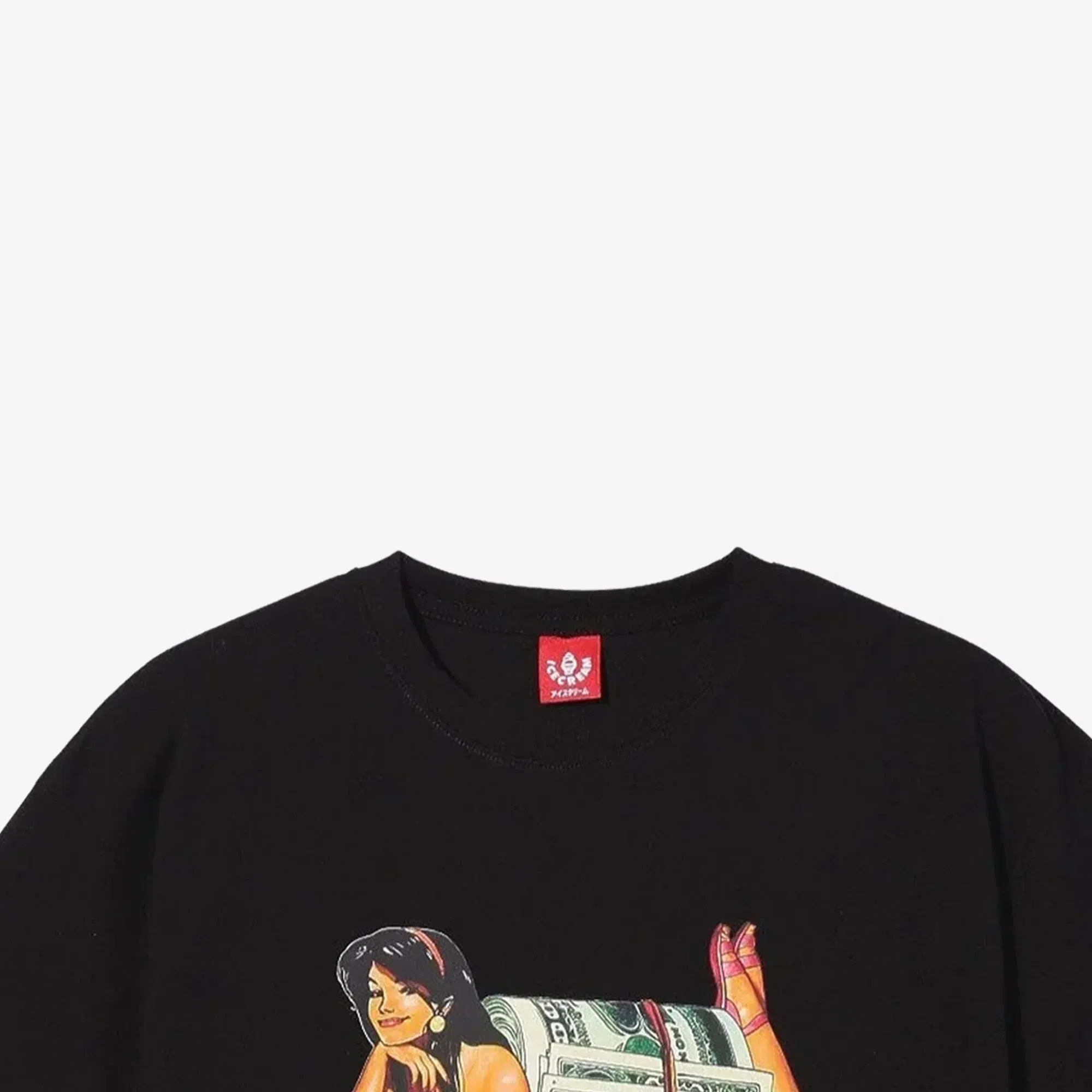 Icecream PLEASANTVILLE S/S T-Shirt { BLACK