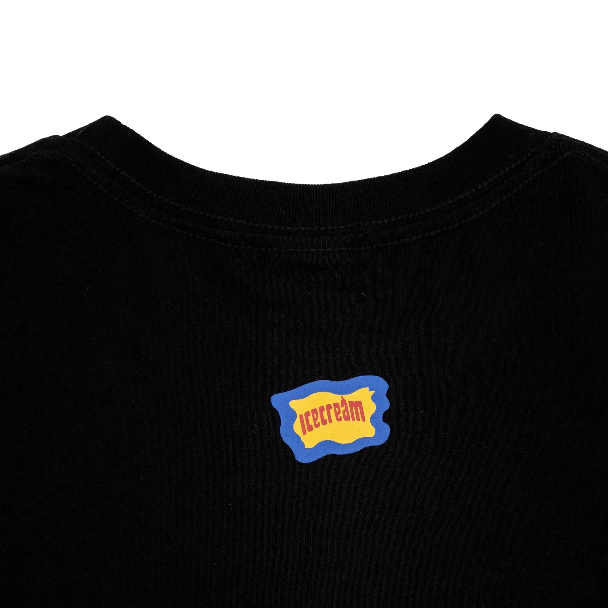 Icecream COLLEGIATE S/S T-Shirt { BLACK