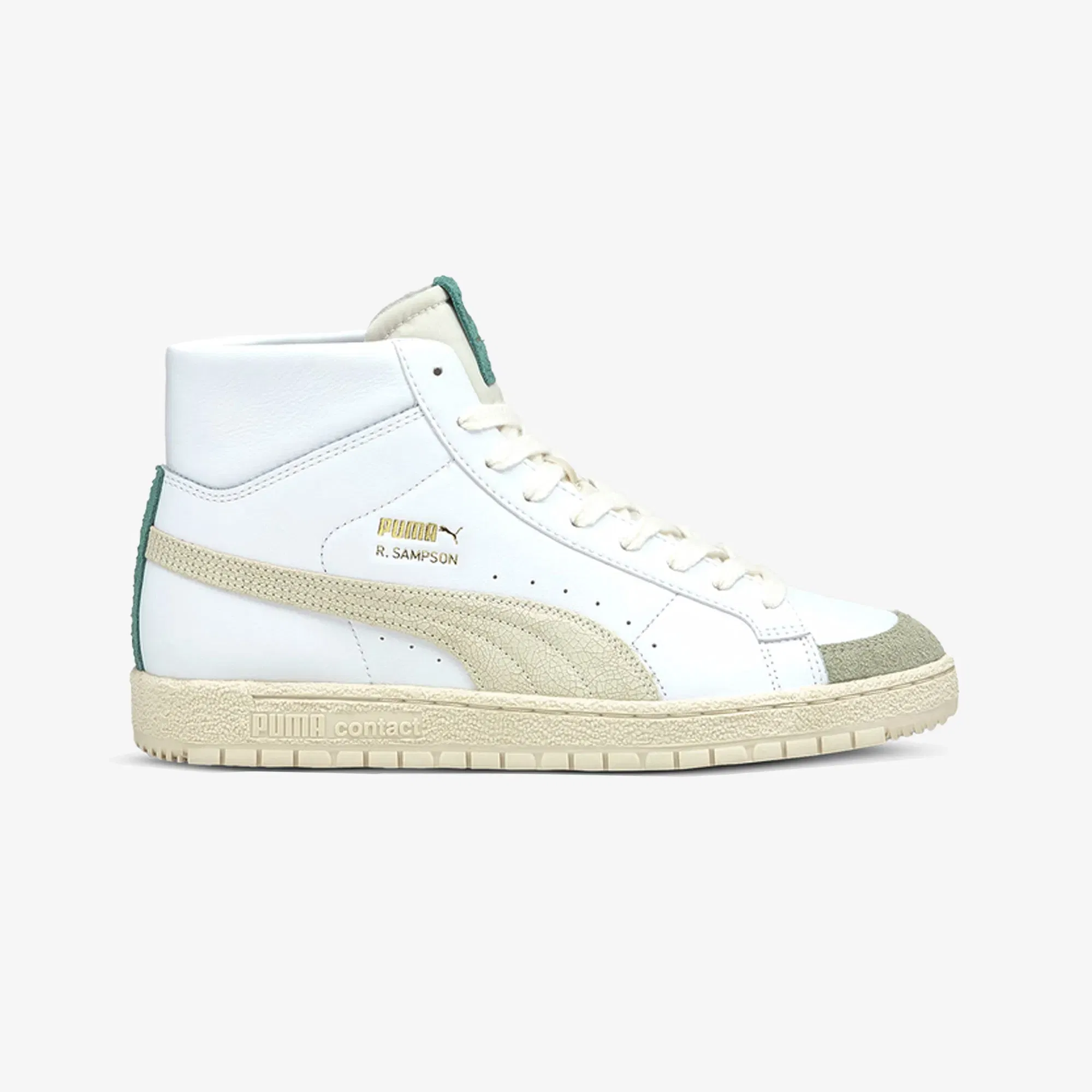 PUMA RALPH SAMPSON 70 MID EB { EGGNOG-PUMA WHITE