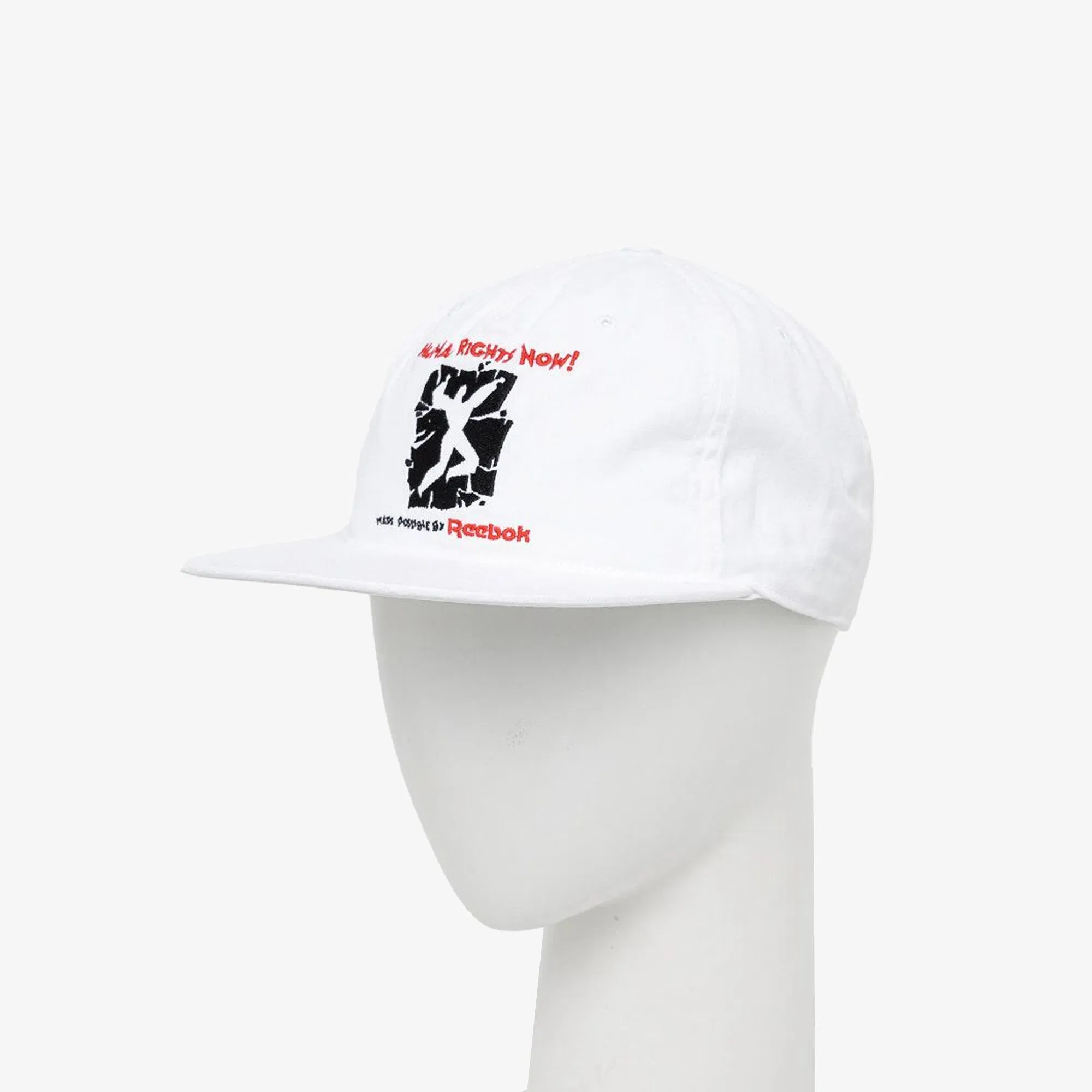 REEBOK HUMAN RIGHTS NOW CAP { WHITE