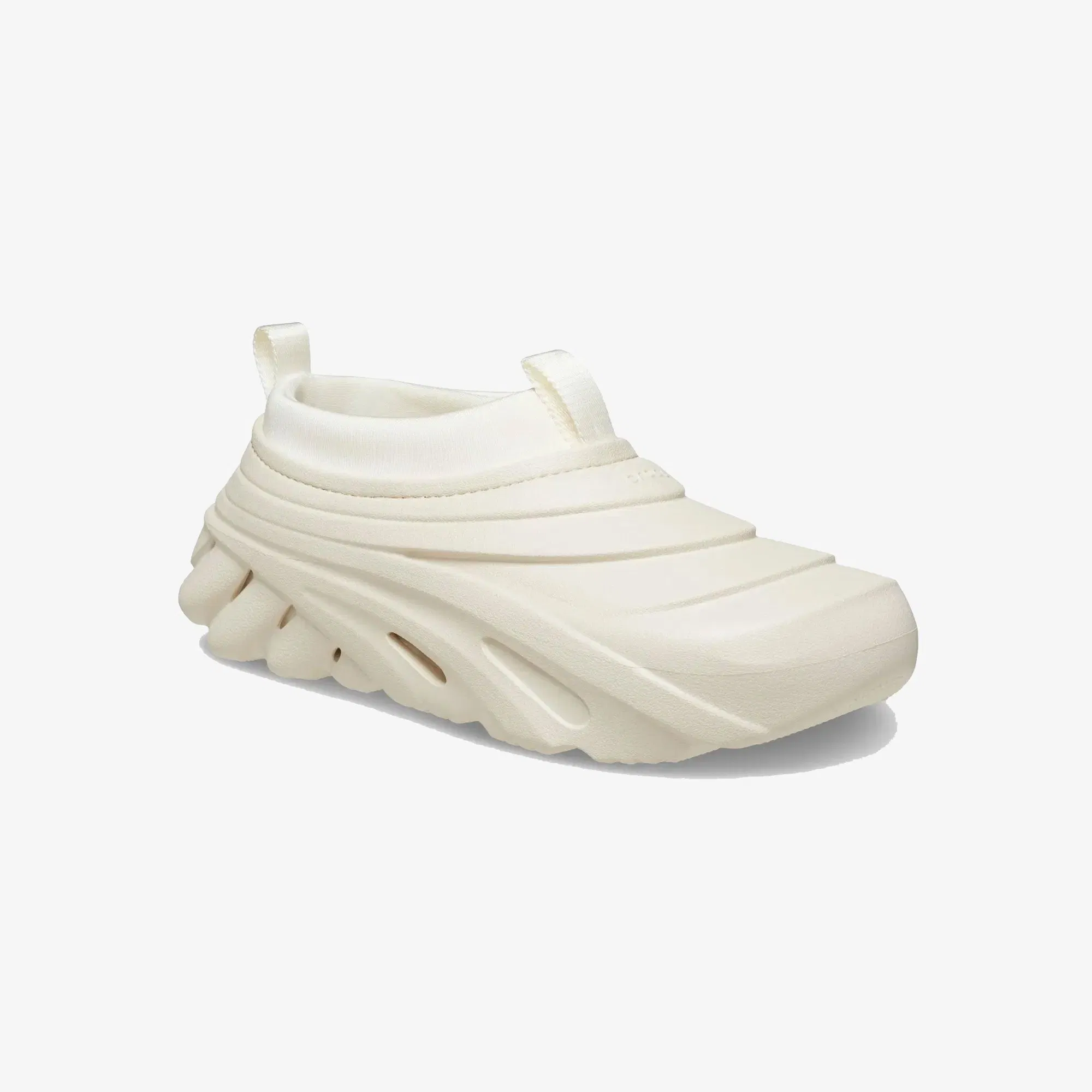 CROCS ECHO STORM SNEAKER { BEIGE