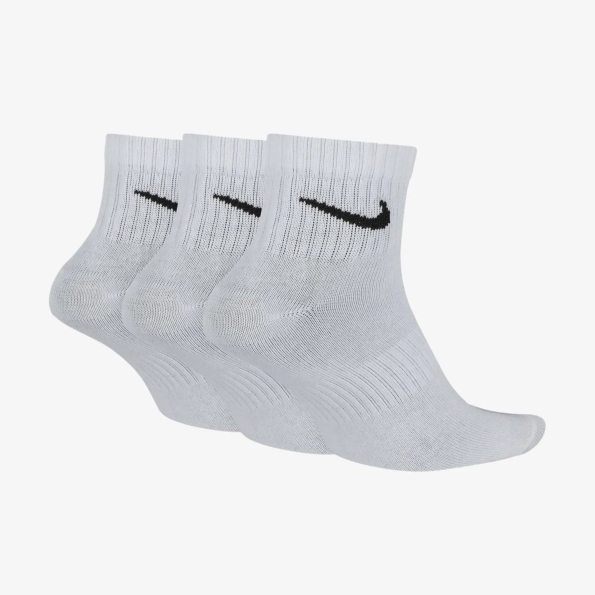 NIKE EVERYDAY LIGHTWEIGHT { WHITE/BLACK