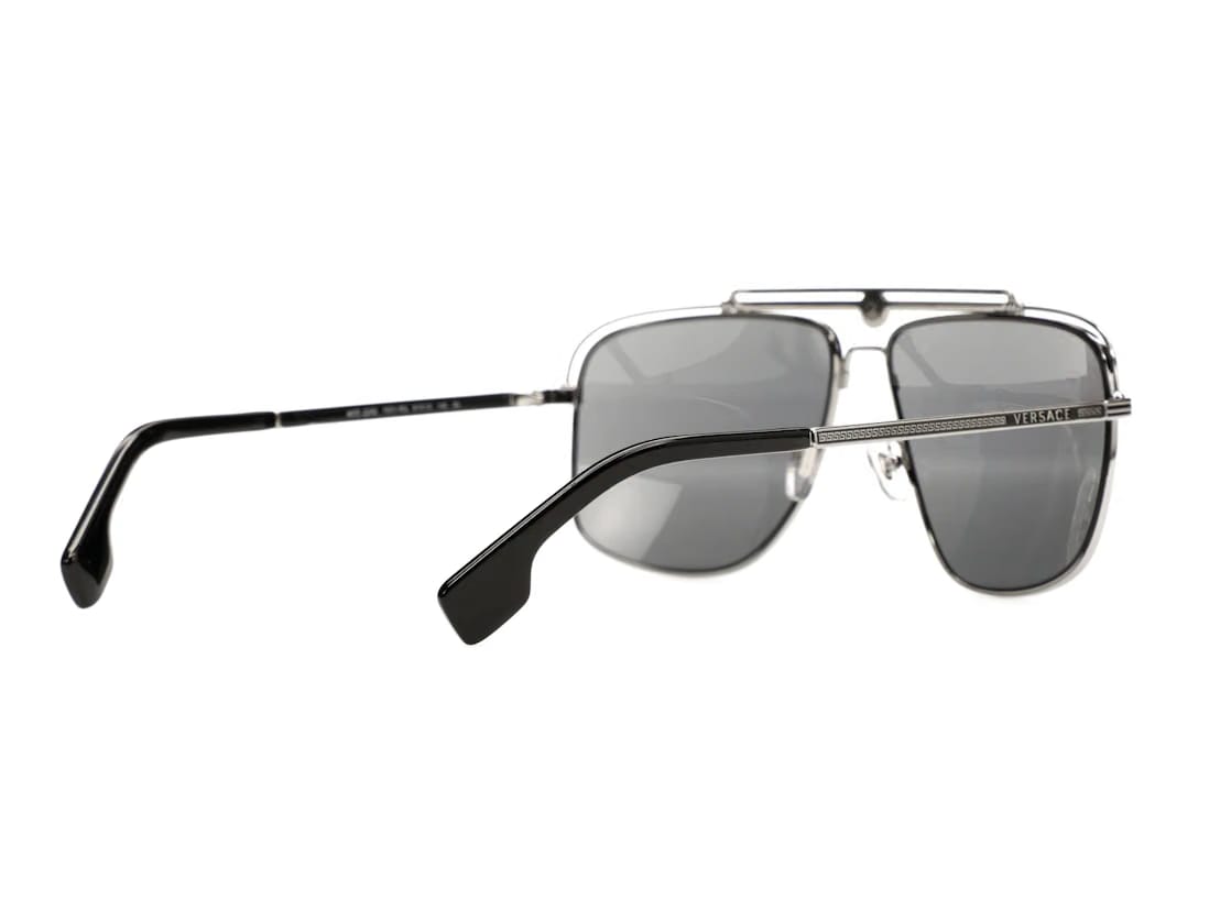 Versace Square Sunglasses Silver (VE2242-10016G)