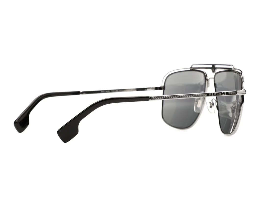 Versace Square Sunglasses Silver (VE2242-10016G)