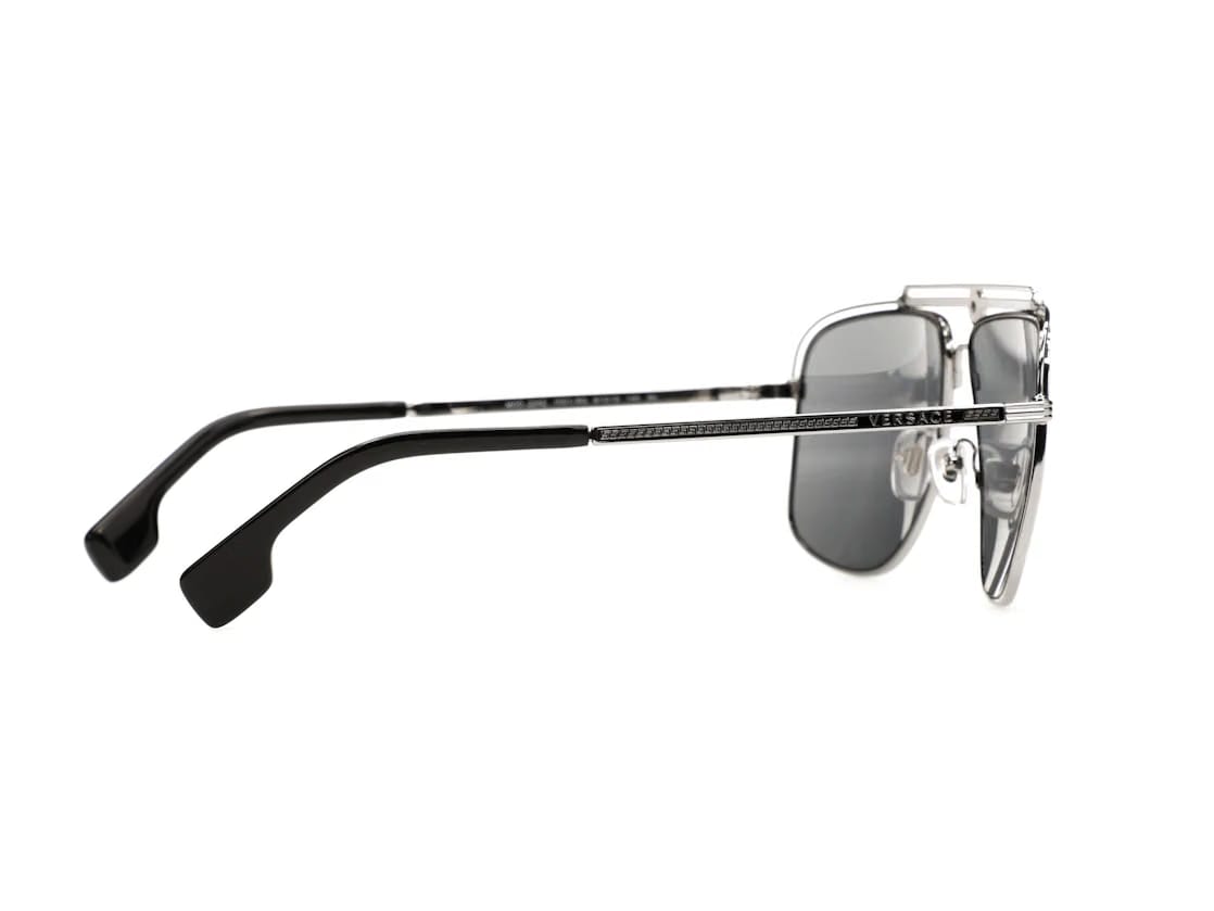 Versace Square Sunglasses Silver (VE2242-10016G)