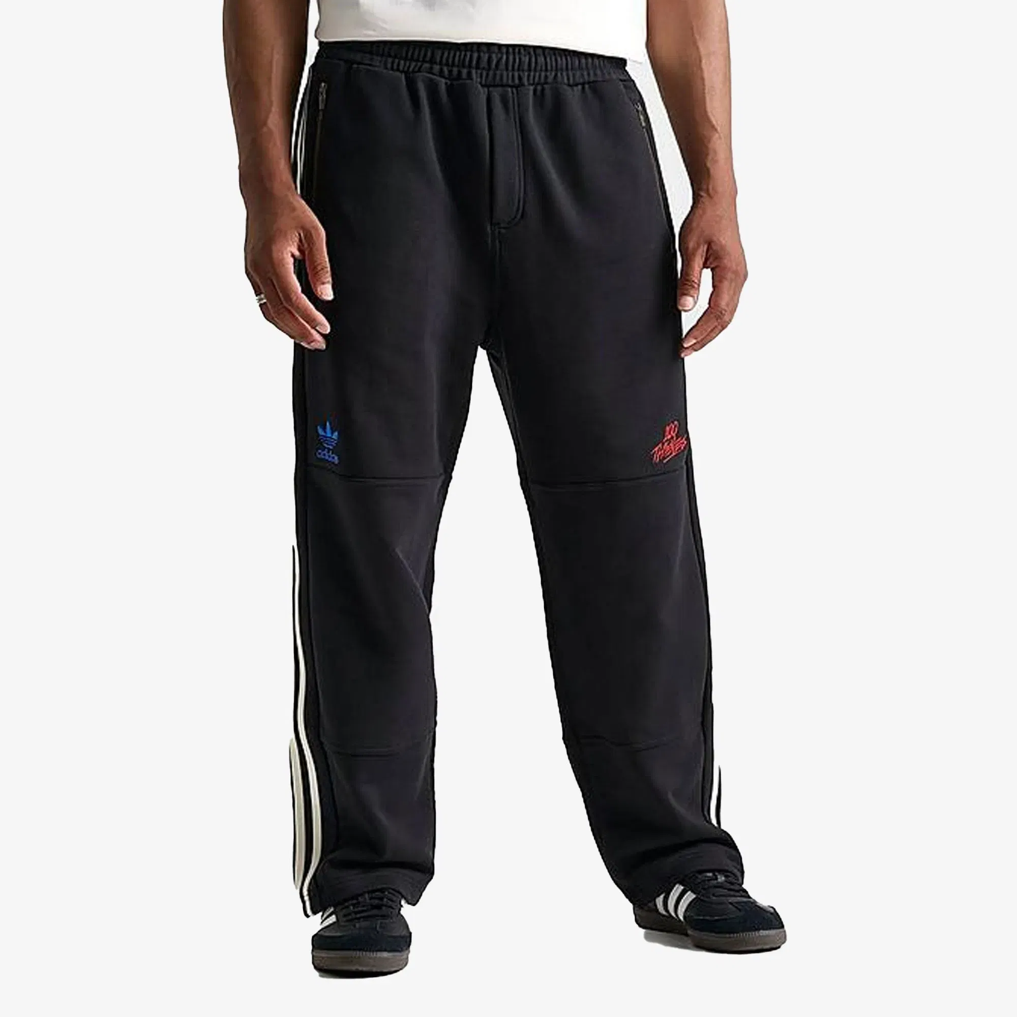 Adidas Originals 100 THIEVES PANTS { BLACK