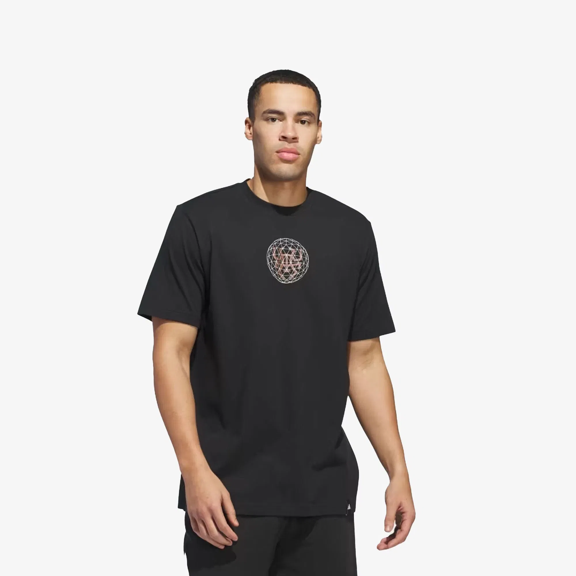 Adidas Originals D.O.N. STAT PACK GRAPHIC T-Shirt { BLACK