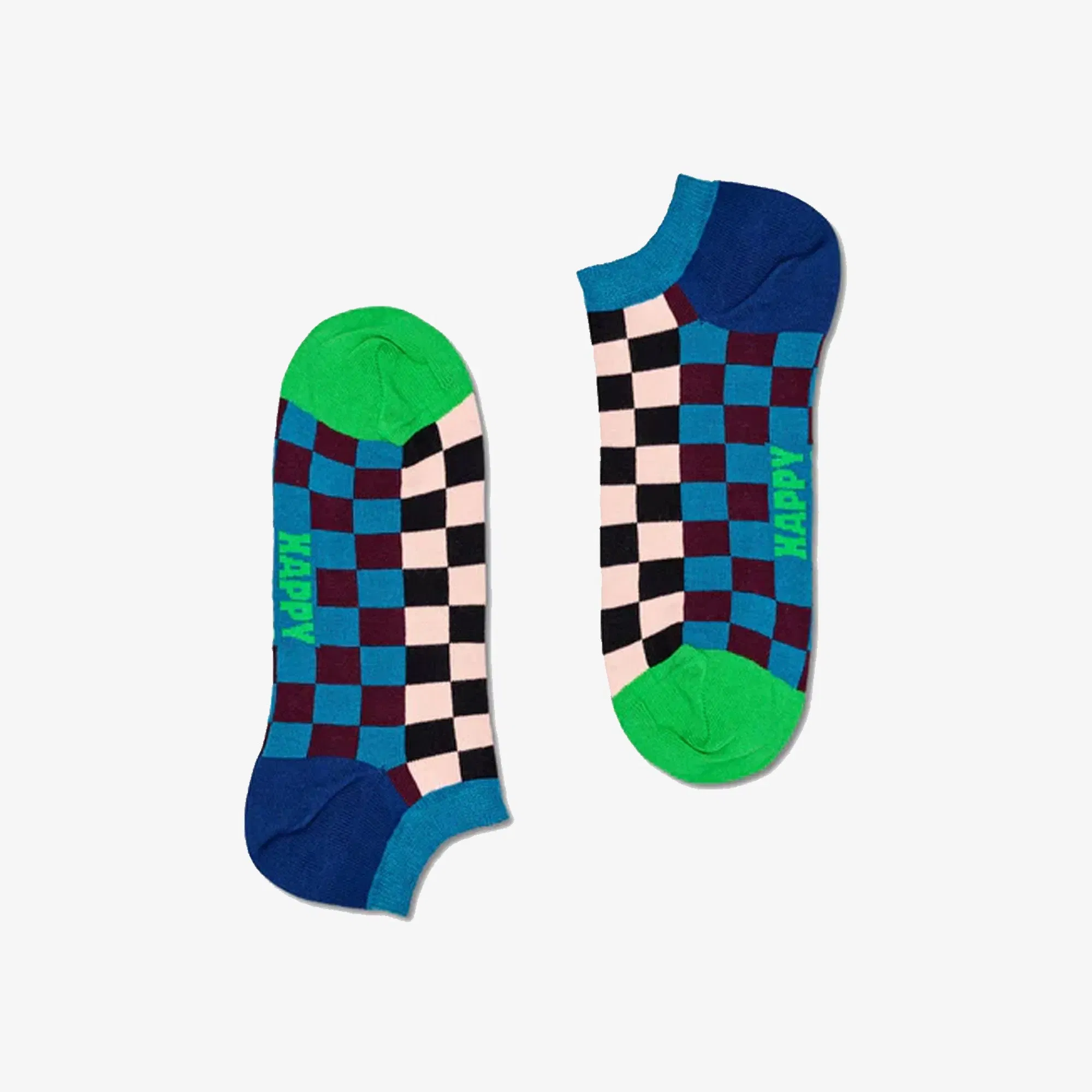 Happy Socks CHECKERBOARD LOW SOCK { MULTI