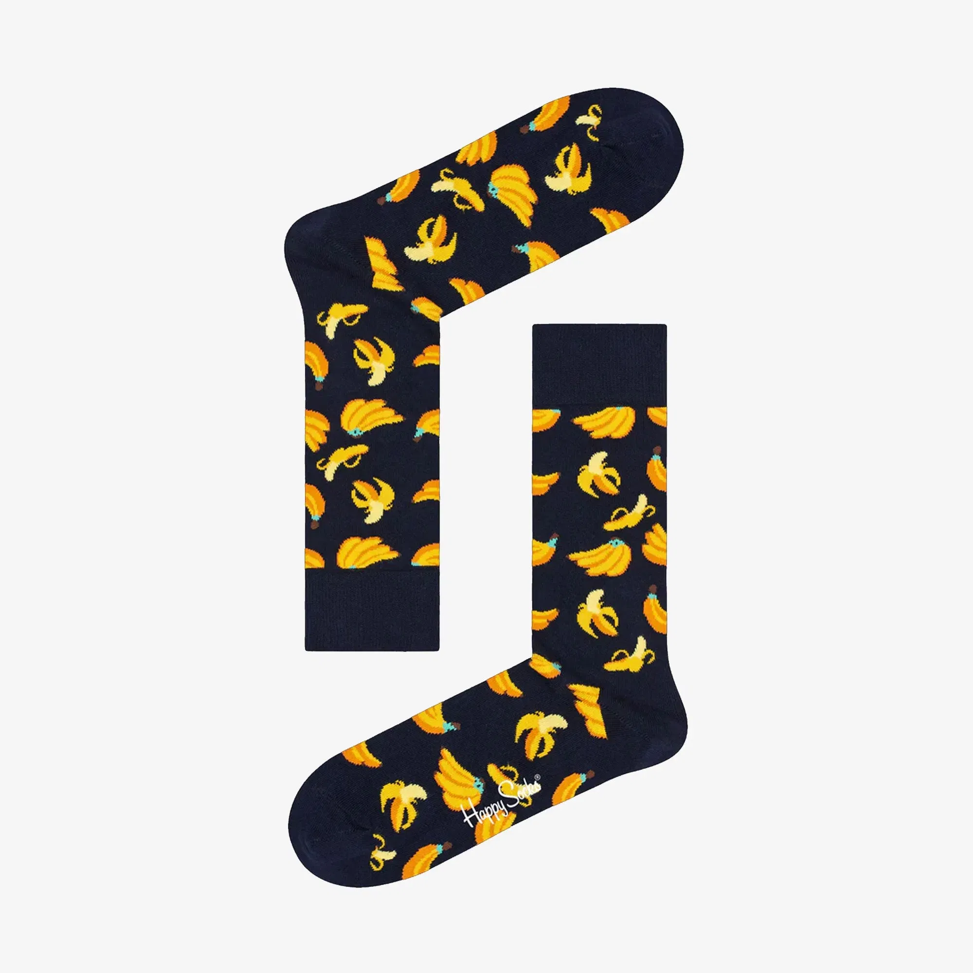 Happy Socks BANANA SOCK { NAVY