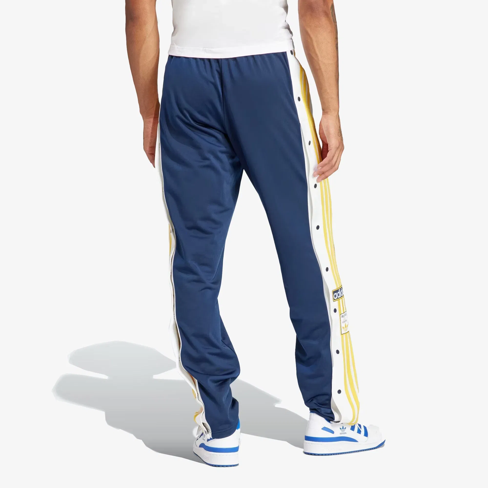 Adidas Originals ADICOLOR CLASSICS ADIBREAK PANTS { NIGHT INDIGO/BOLD GOLD/WHITE