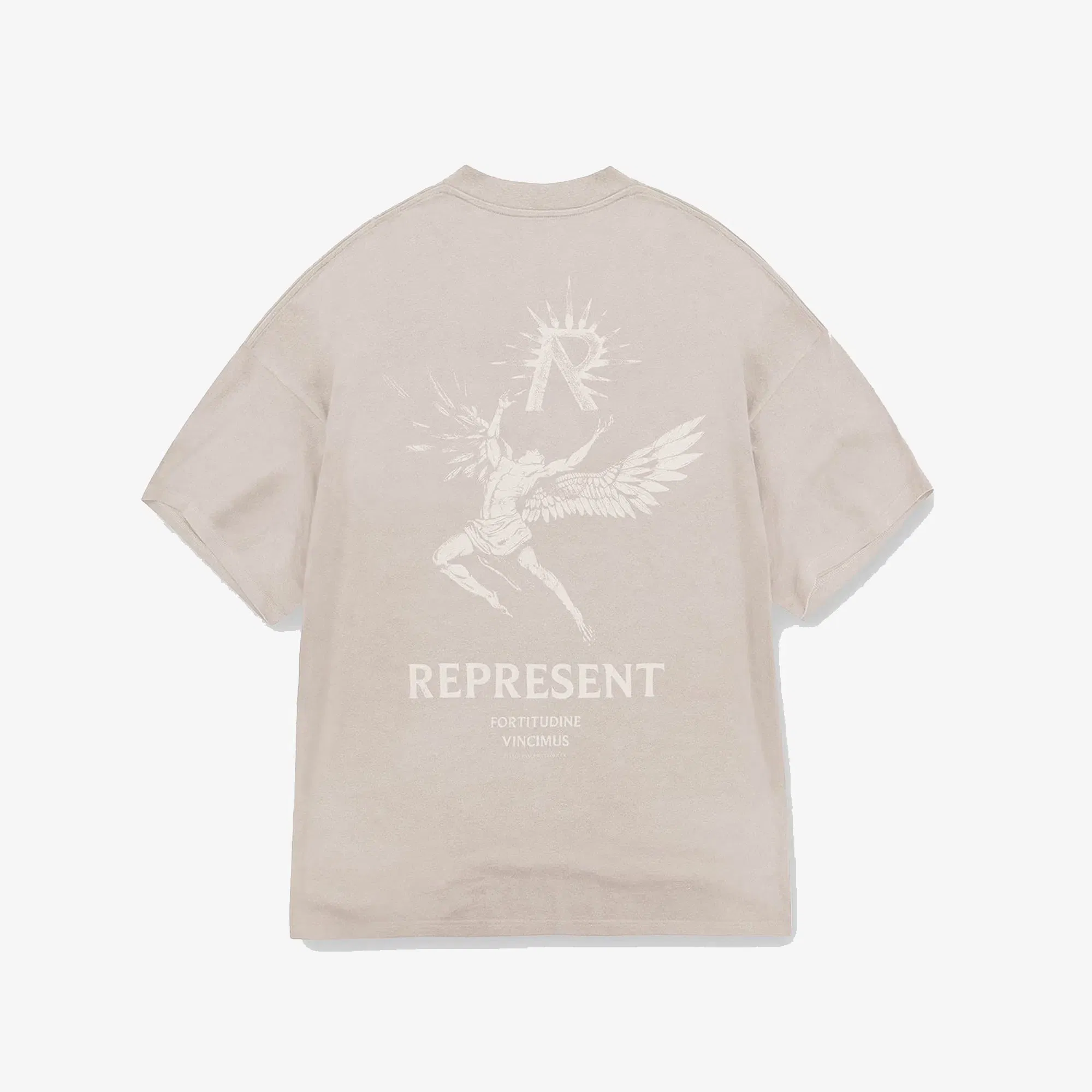 Represent ICARUS T-SHIRT { TAUPE