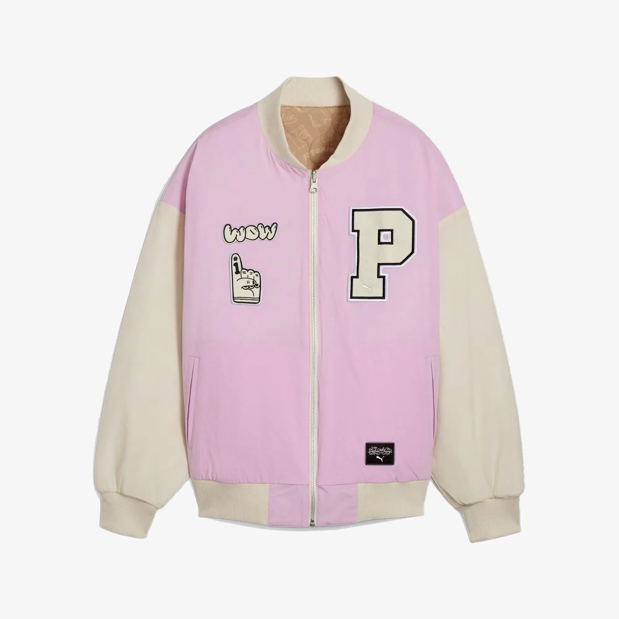 Puma x SOPHIA CHANG BOMBER JACKET { GRAPE MIST