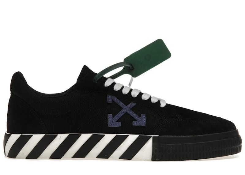 OFF-WHITE Vulc Low Canvas White Black Dark Blue (SS22)