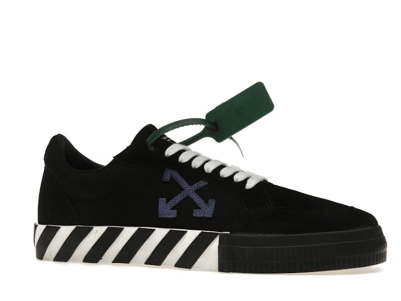 OFF-WHITE Vulc Low Canvas White Black Dark Blue (SS22)