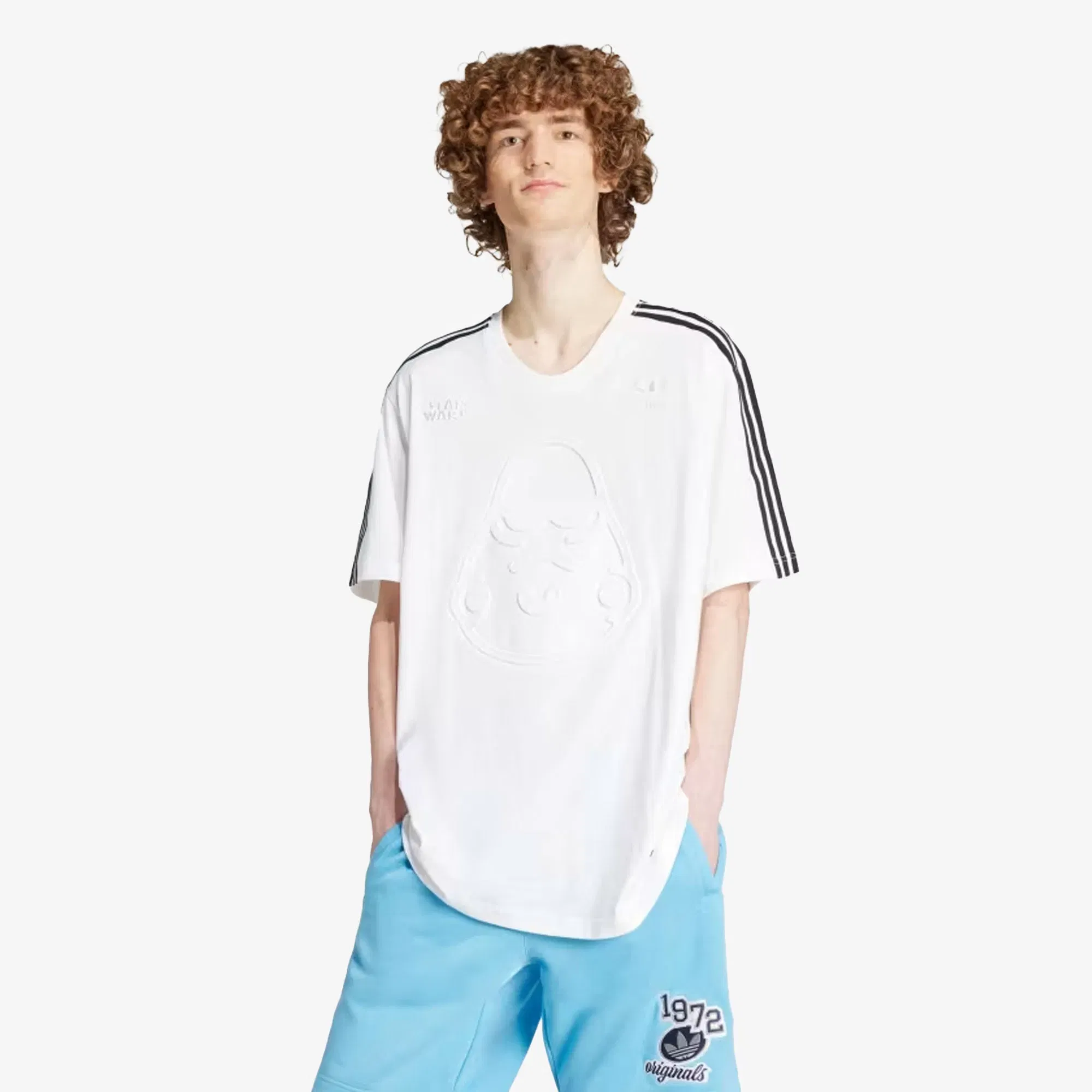 Adidas Originals STAR WARS X ADIDAS NANZUKA GRAPHIC TEE { WHITE