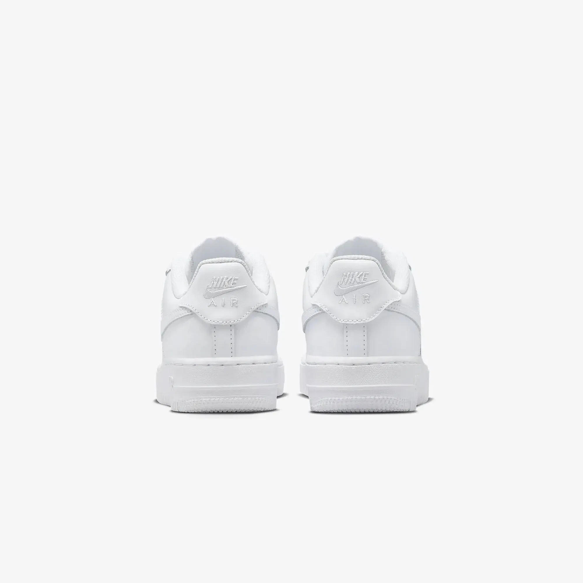 Nike AIR FORCE 1 LE (GS) { WHITE/WHITE-WHITE-WHITE