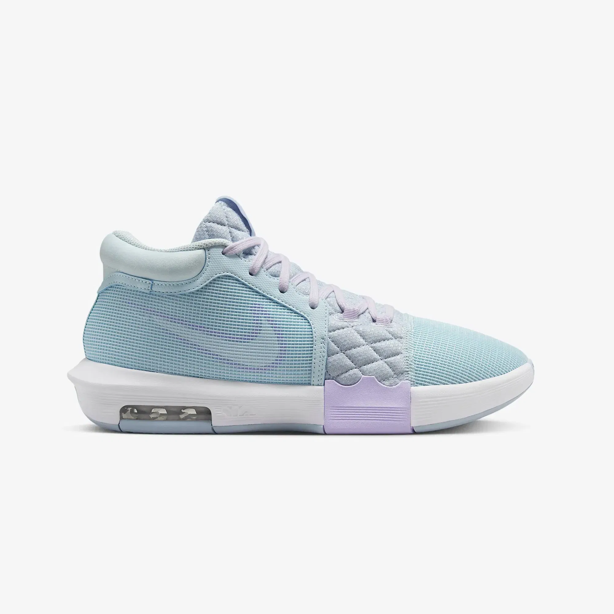 Nike LEBRON WITNESS 8 EP { GLACIER BLUE/WHITE-LT ARMORY BLUE