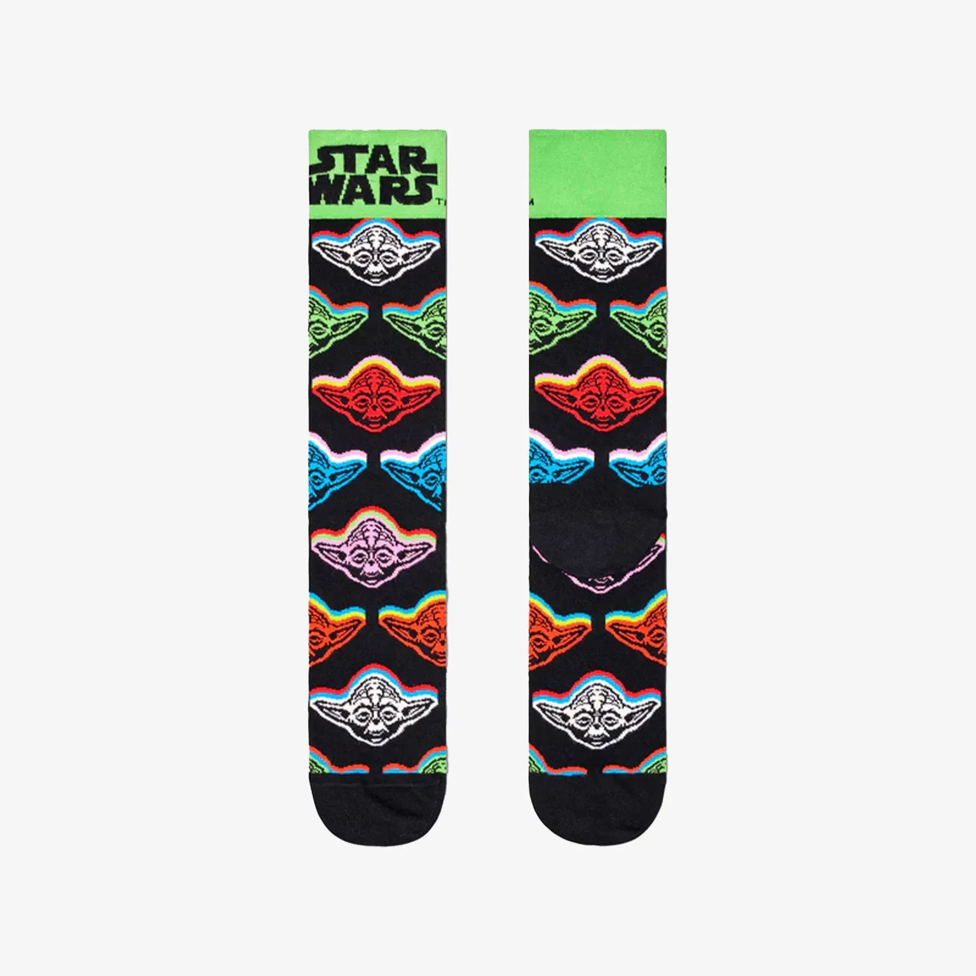 Happy Socks STAR WARS YODA SOCK { MULTI