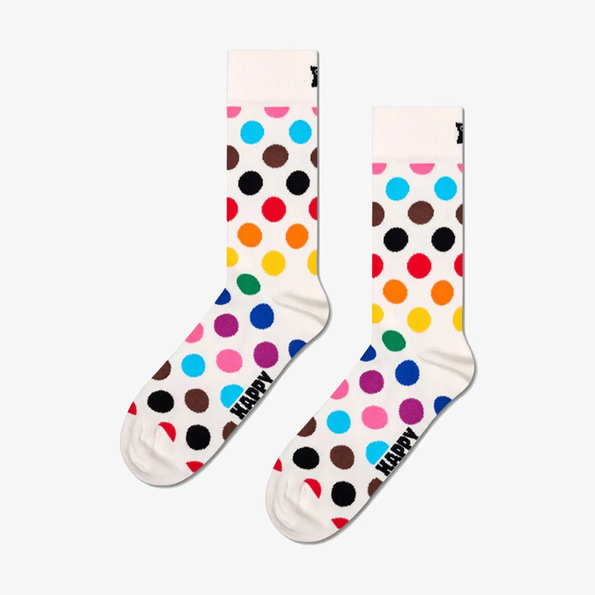 Happy Socks PRIDE DOTS SOCK { WHITE
