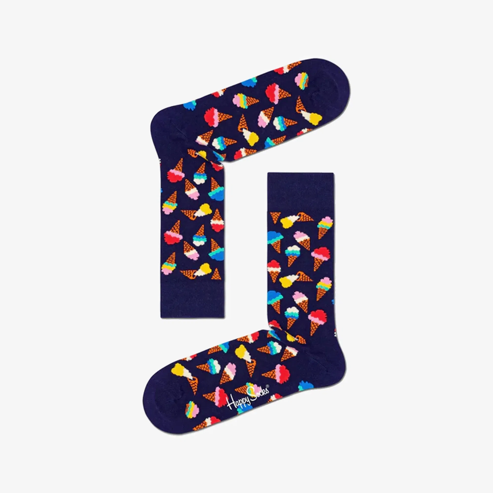 Happy Socks ICE CREAM SOCK { NAVY