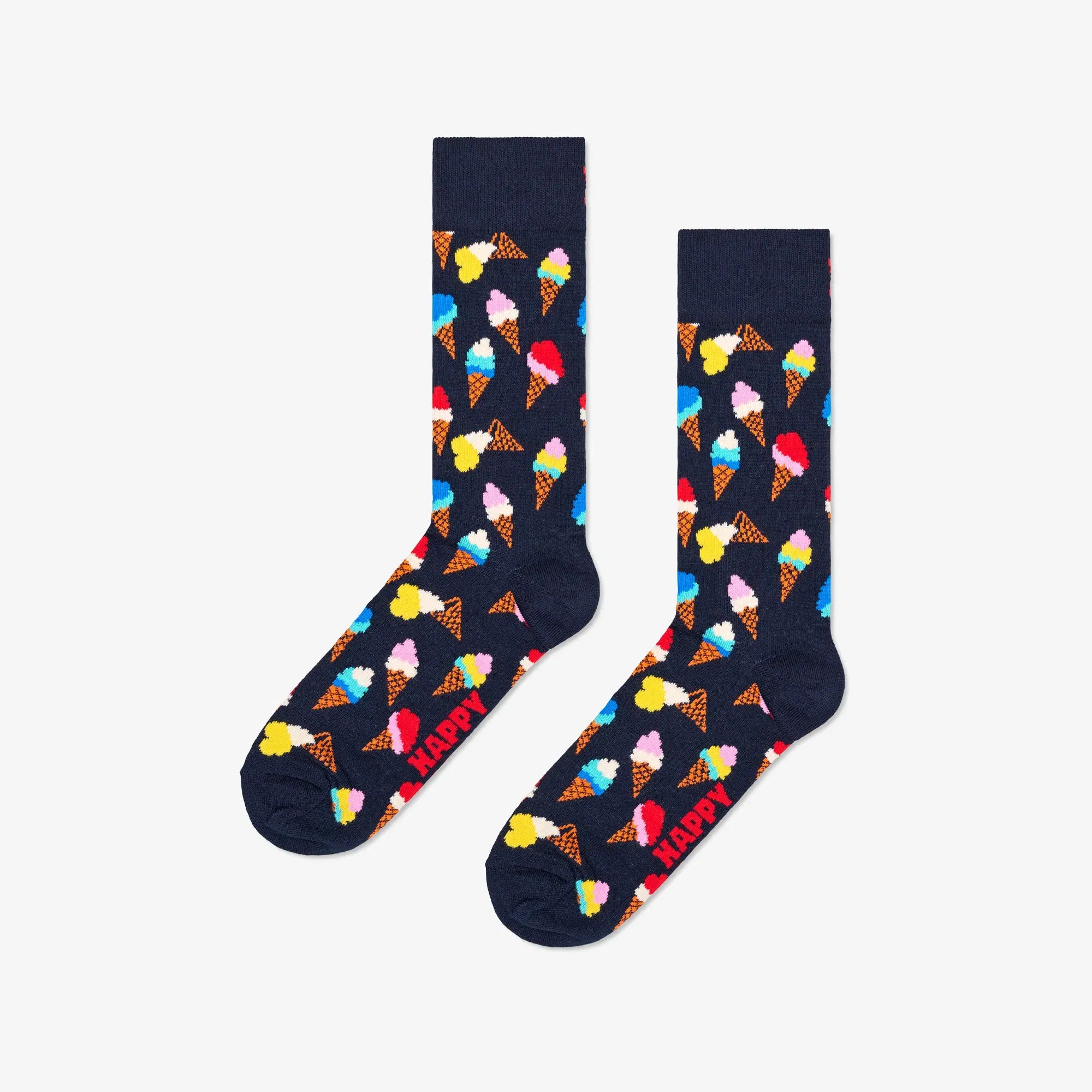 Happy Socks ICE CREAM SOCK { NAVY