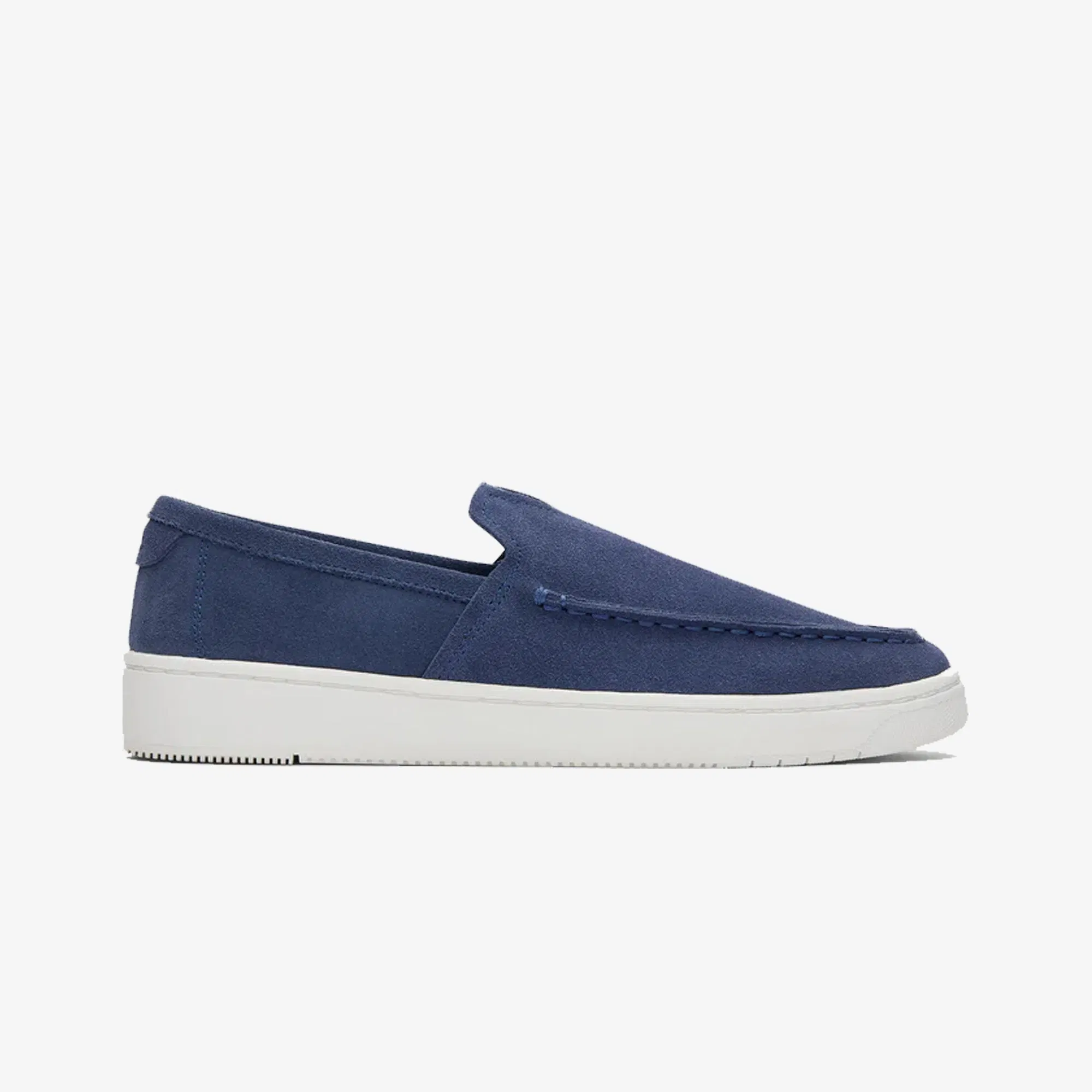 Toms TRVL LITE SUEDE LOAFERS { NAVY