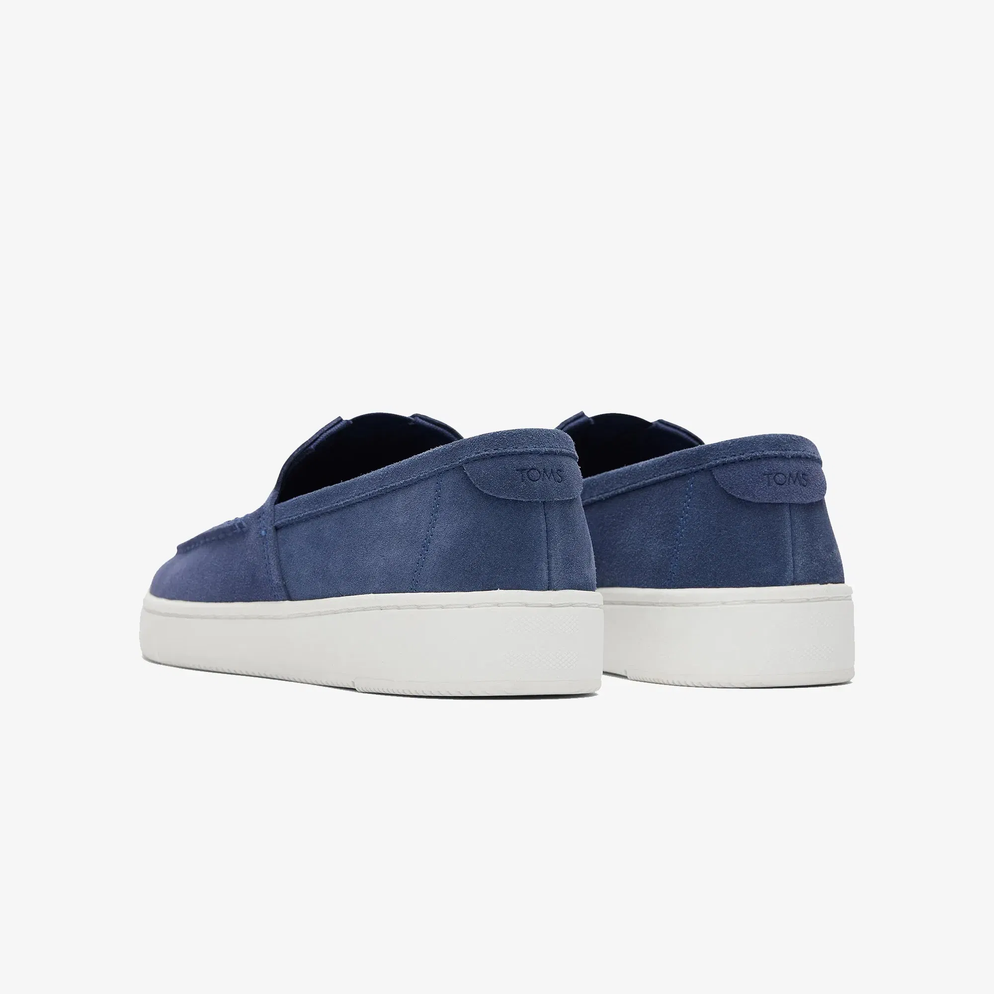 Toms TRVL LITE SUEDE LOAFERS { NAVY