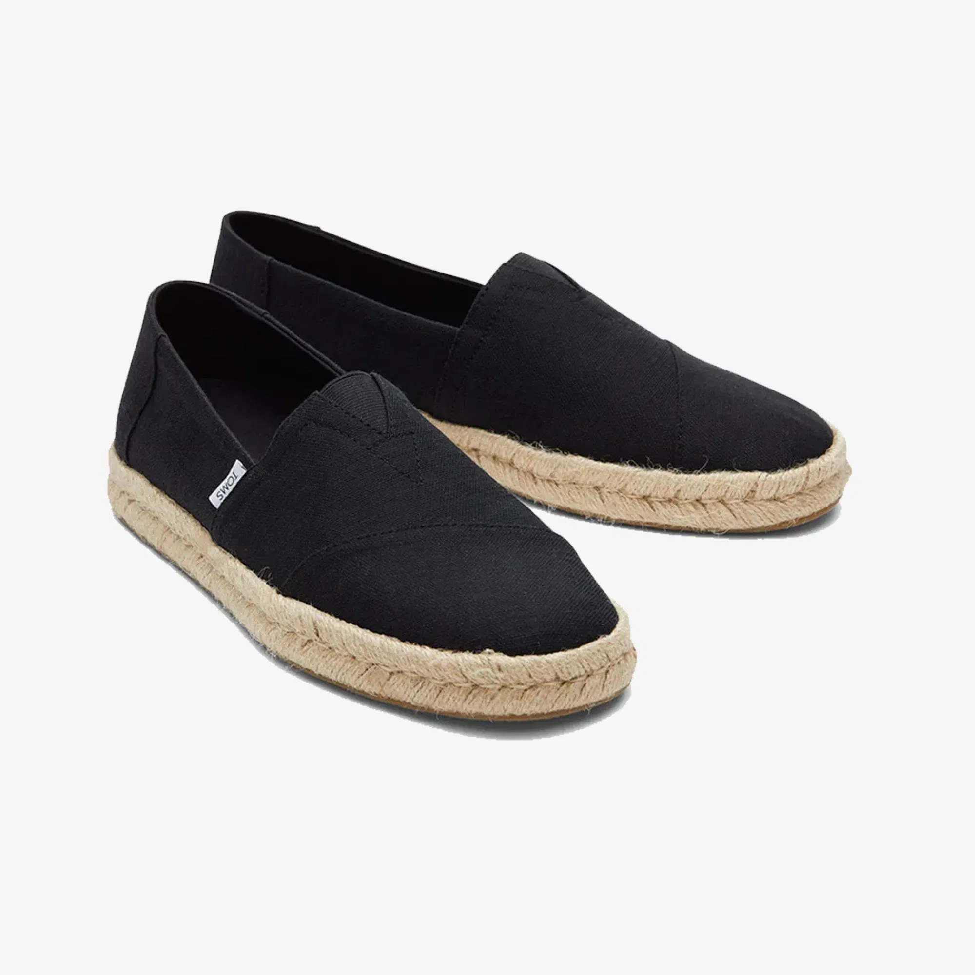 Toms JUTE WRAP ESPADRILLES { BLACK