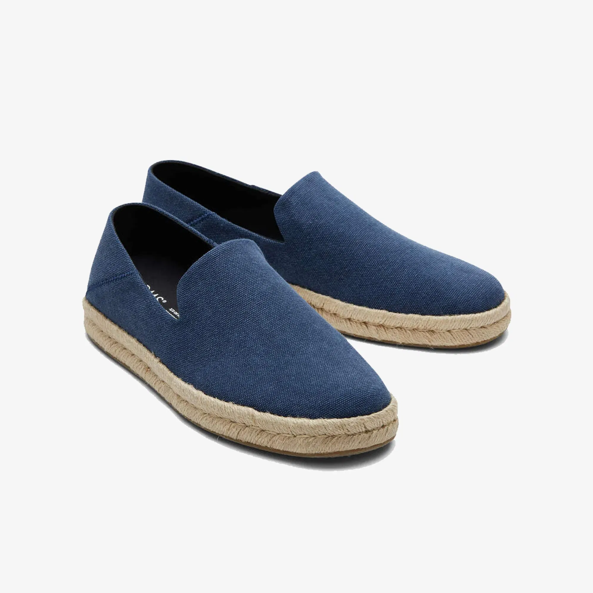 Toms SANTIAGO JUTE-WRAPPED { NAVY
