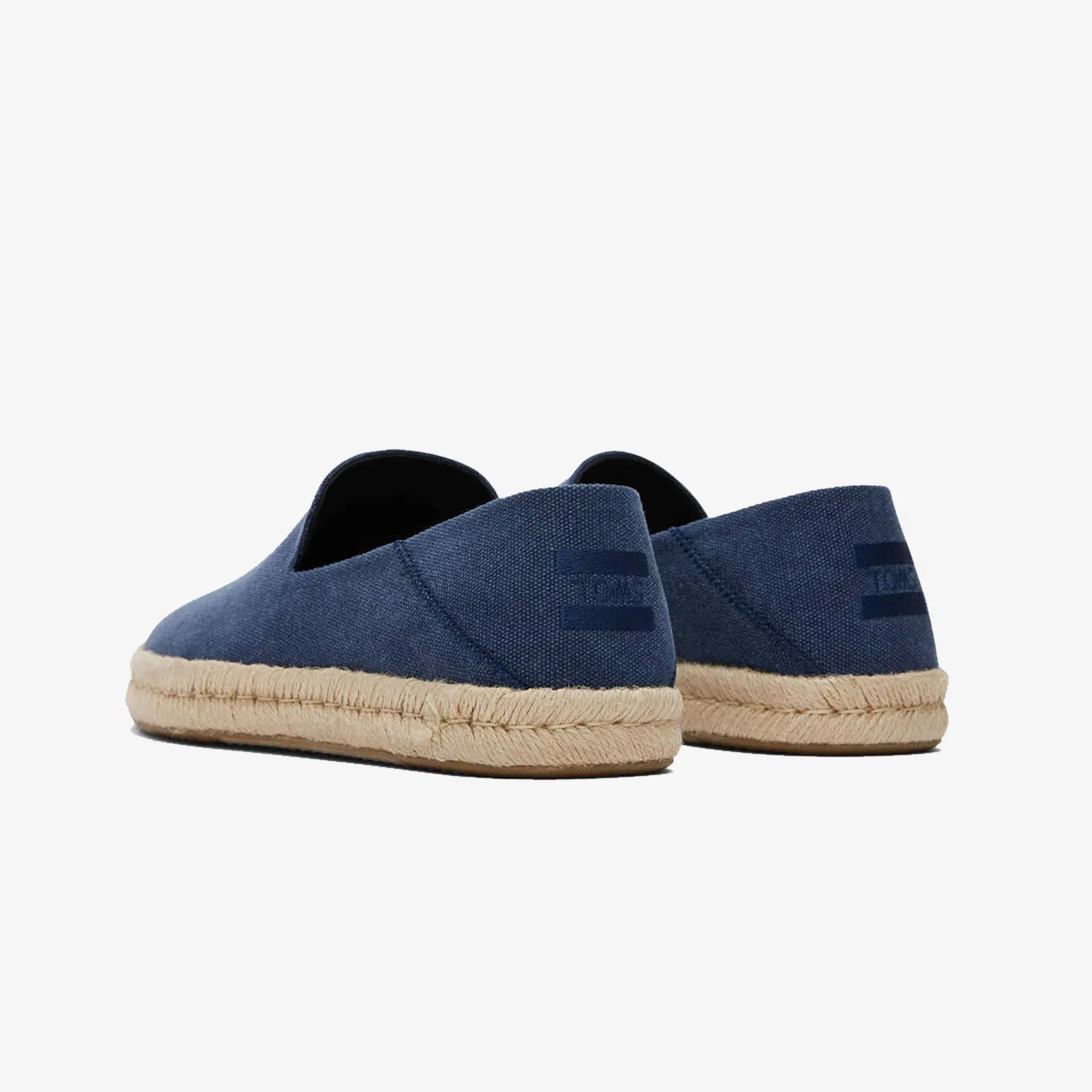 Toms SANTIAGO JUTE-WRAPPED { NAVY