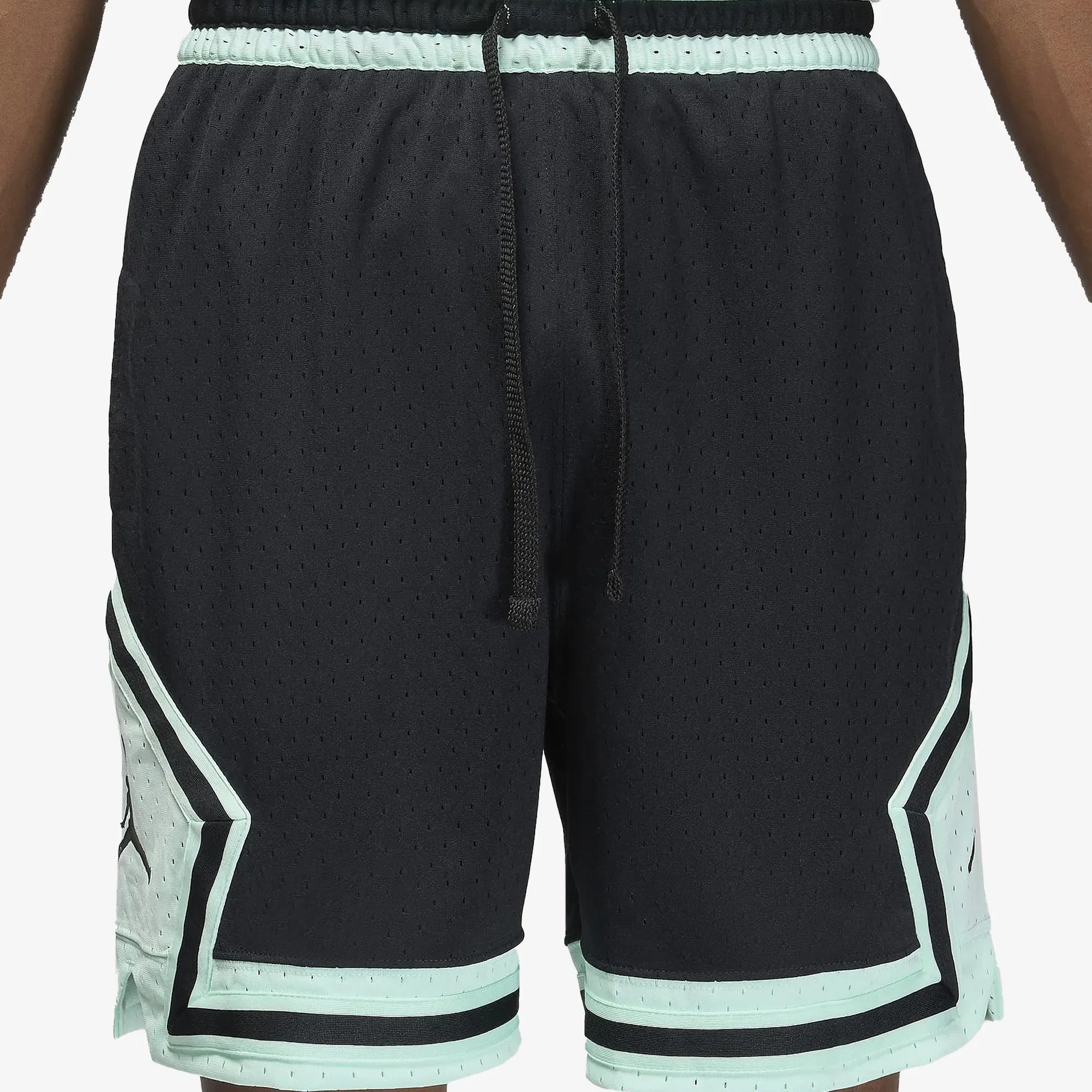 Jordan DRI-FIT SPORT DIAMOND SHORTS { BLACK/MINT FOAM/BLACK/BLACK