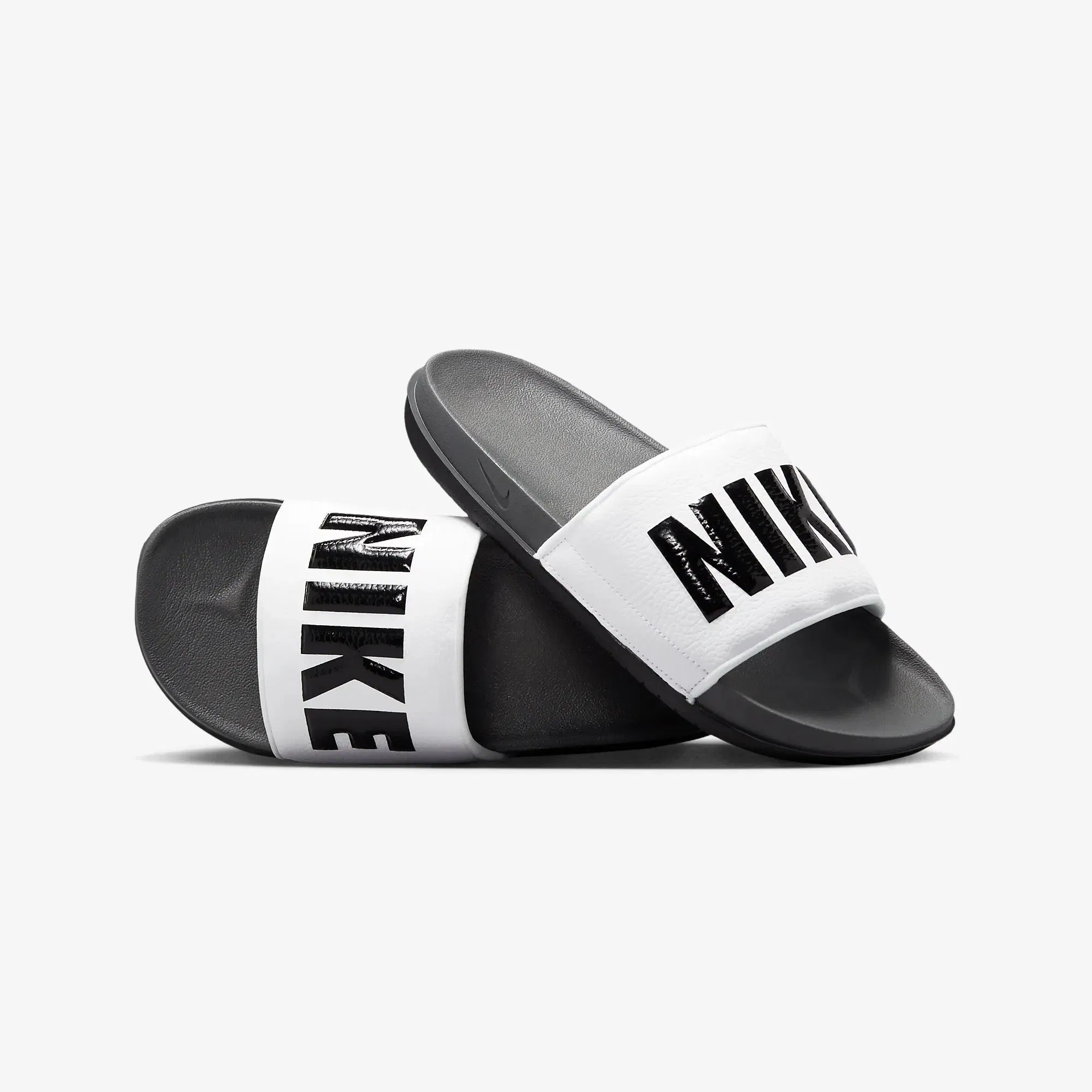 Nike OFFCOURT { DARK GREY/BLACK-WHITE