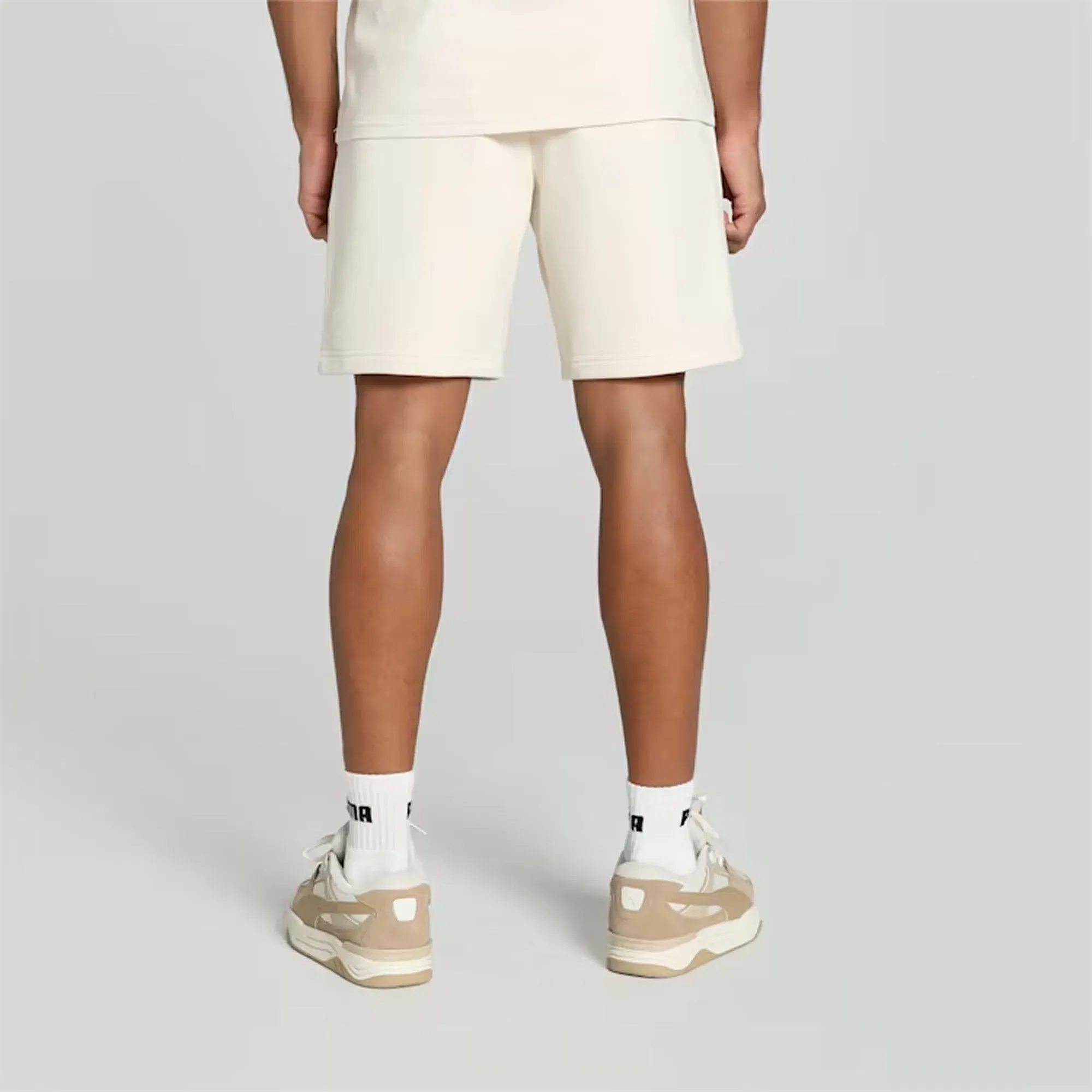 Puma X PALM TREE CREW RELAXED FIT SHORTS { ALPINE SNOW