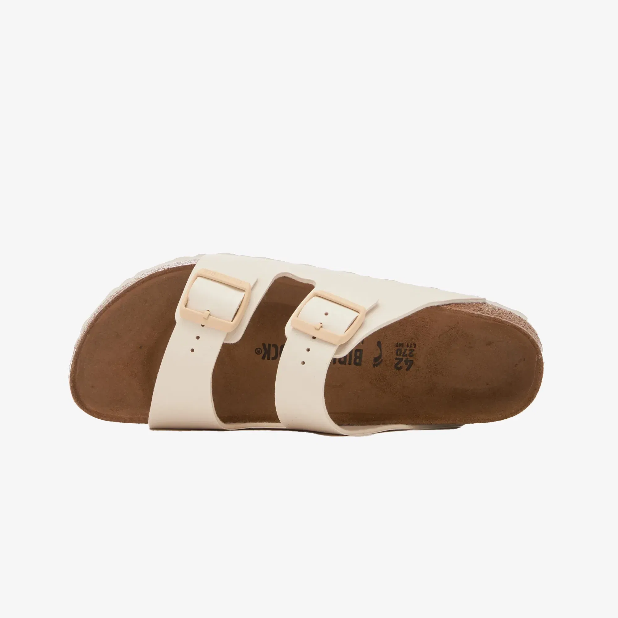 Birkenstock ARIZONA { EGGSHELL