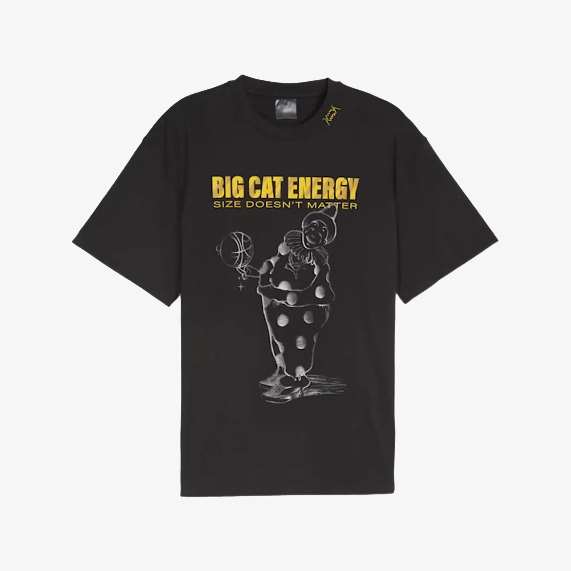 Puma BIG CAT ENERGY BASKETBALL T-SHIRT { BLACK