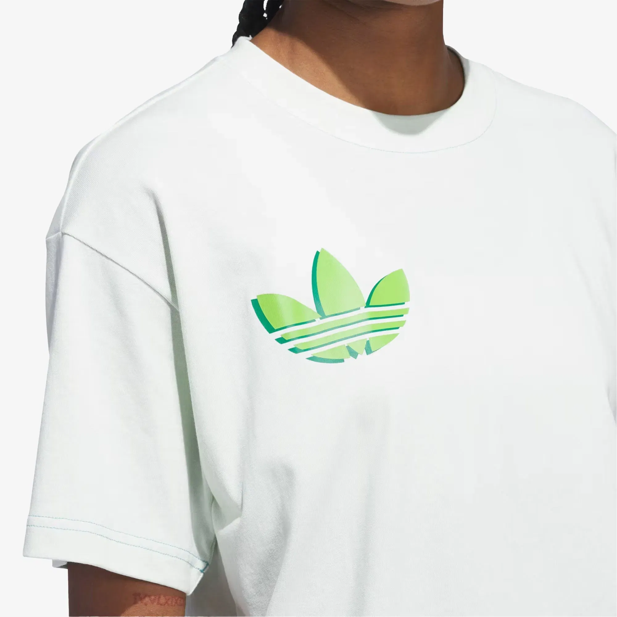 Adidas Originals HOOP YORK CITY T-Shirt (GENDER NEUTRAL) { CRYSTAL JADE