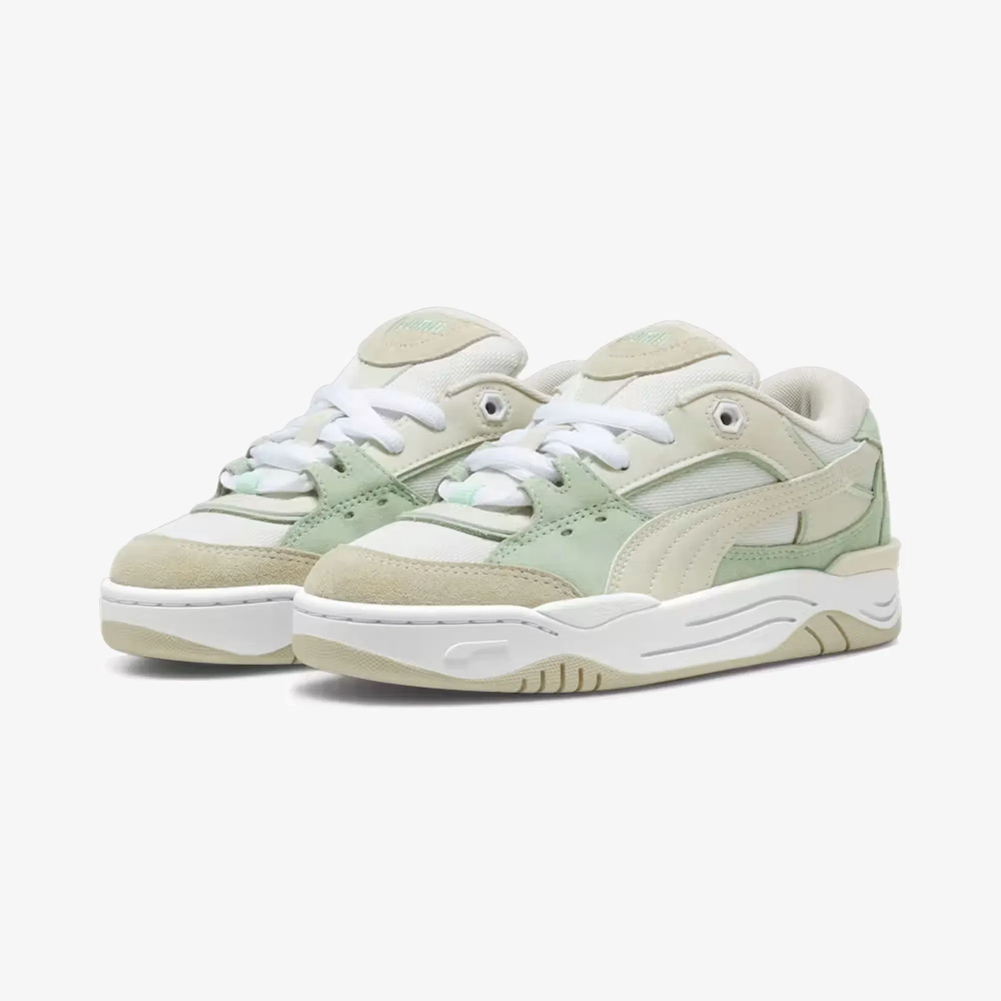 Puma P-180 { FROSTED IVORY-FRESH MINT