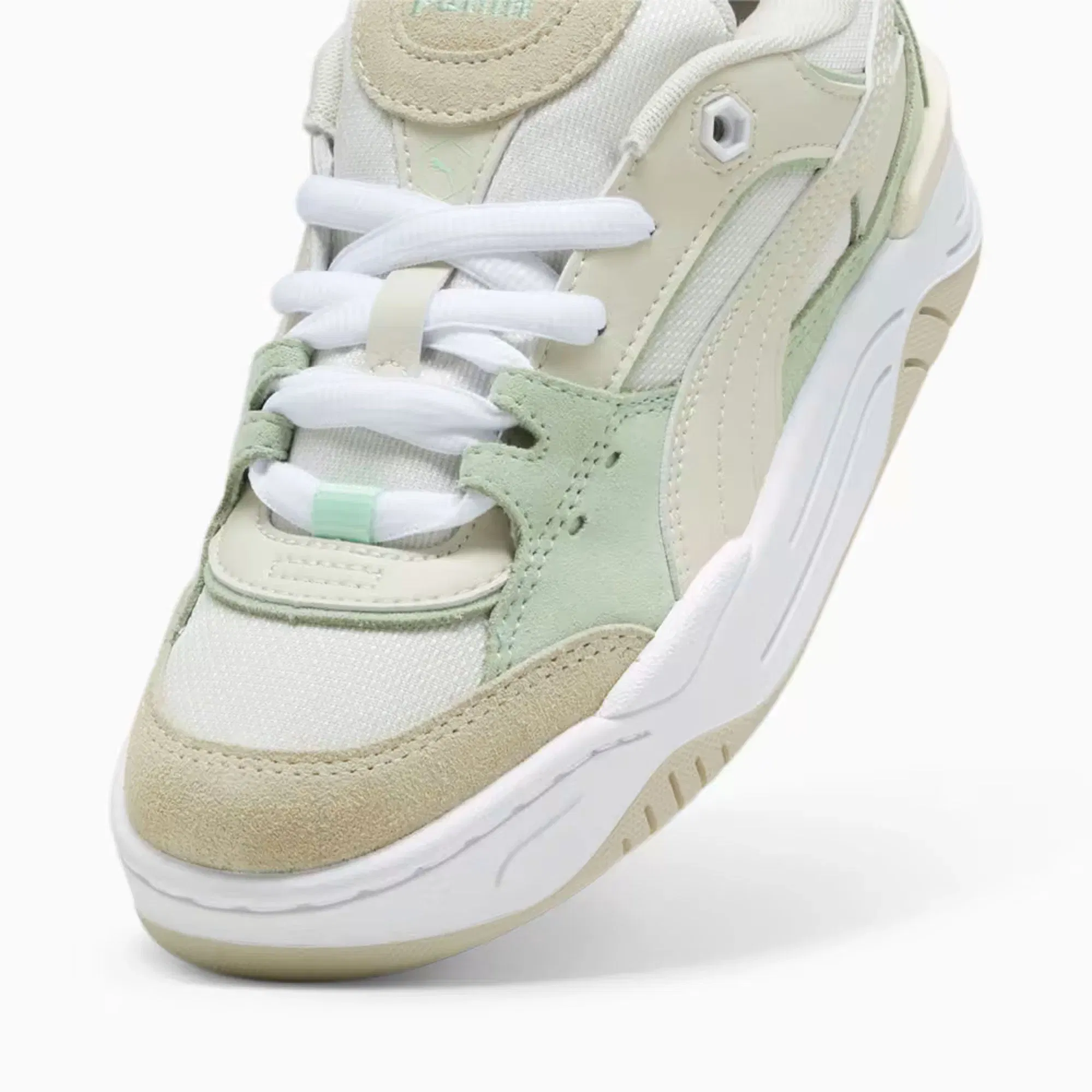 Puma P-180 { FROSTED IVORY-FRESH MINT