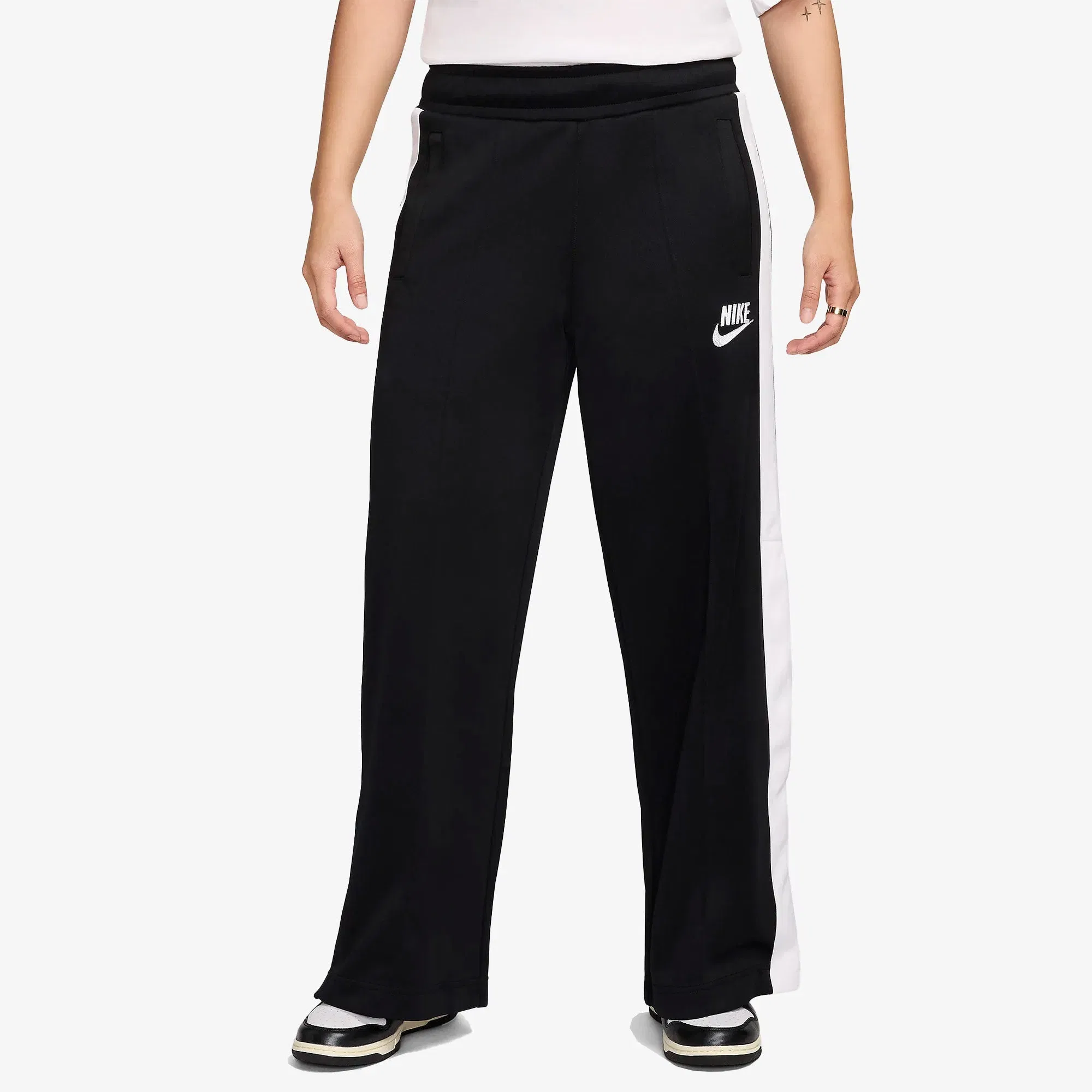 Nike SPORTSWEAR KNIT PANTS { BLACK/WHITE/WHITE